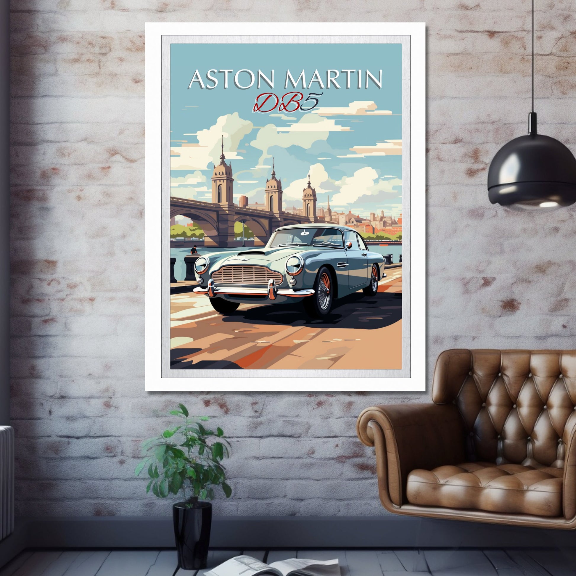 1960s Aston Martin DB5 Print