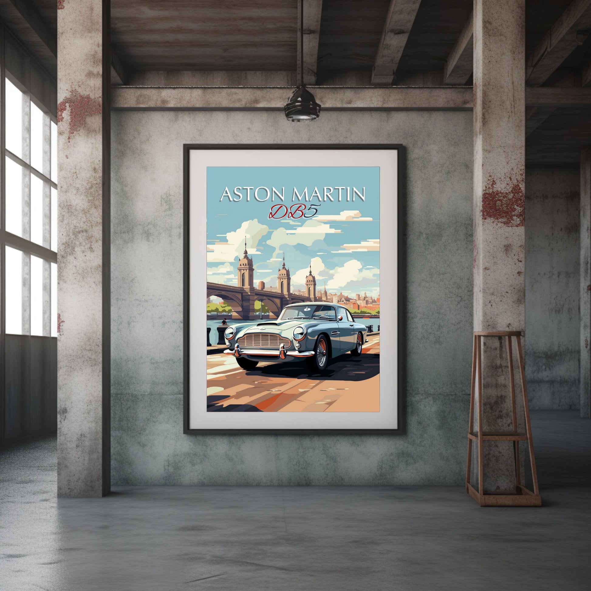 1960s Aston Martin DB5 Print