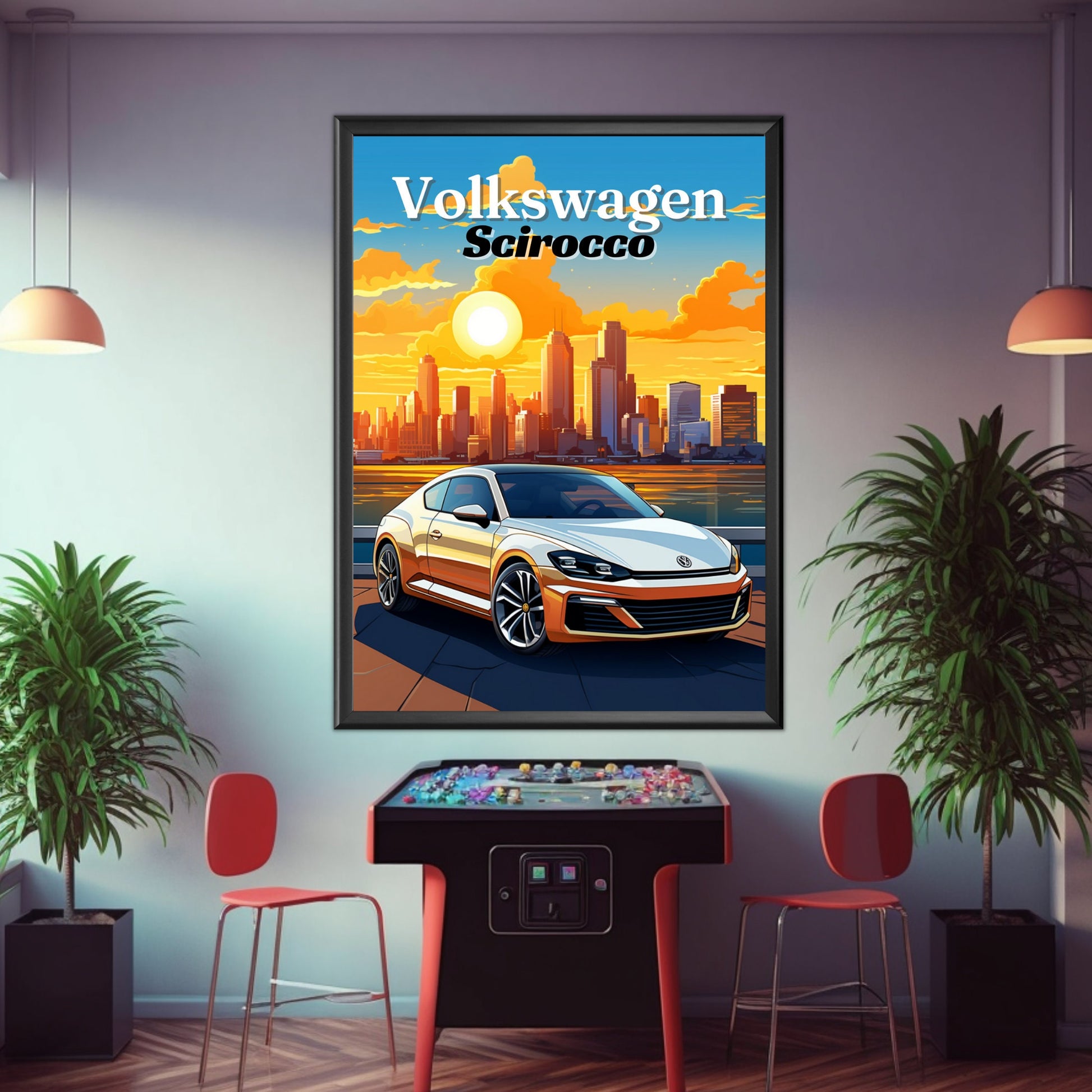 Volkswagen Scirocco Print, 2010s