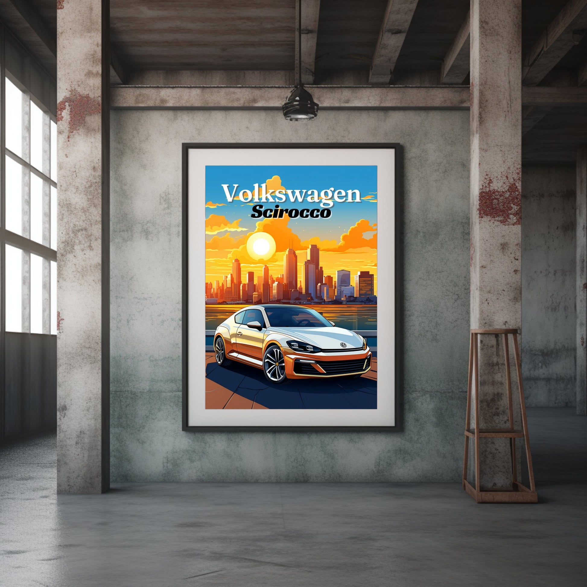 Volkswagen Scirocco Print, 2010s