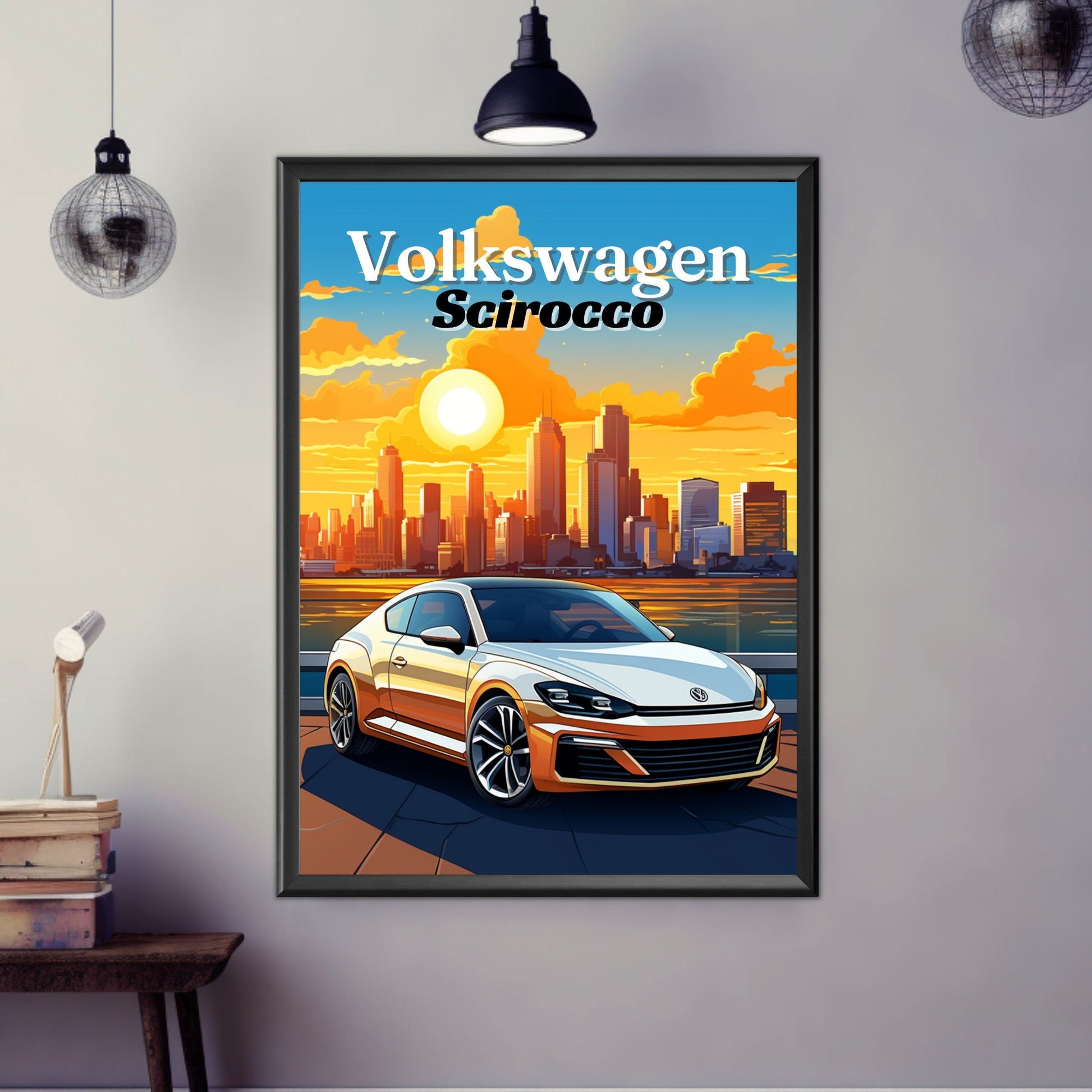 Volkswagen Scirocco Print, 2010s