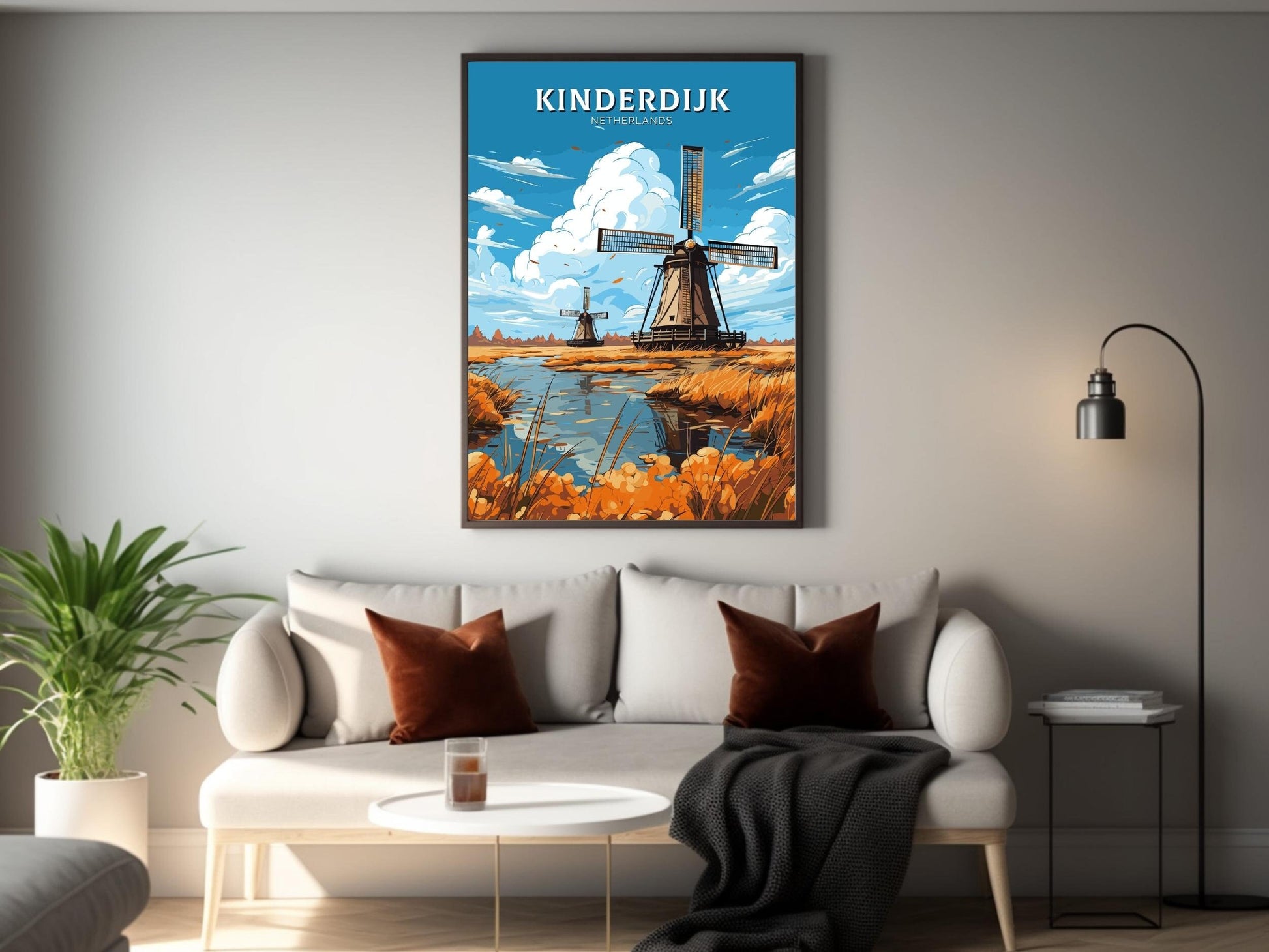 Kinderdijk poster