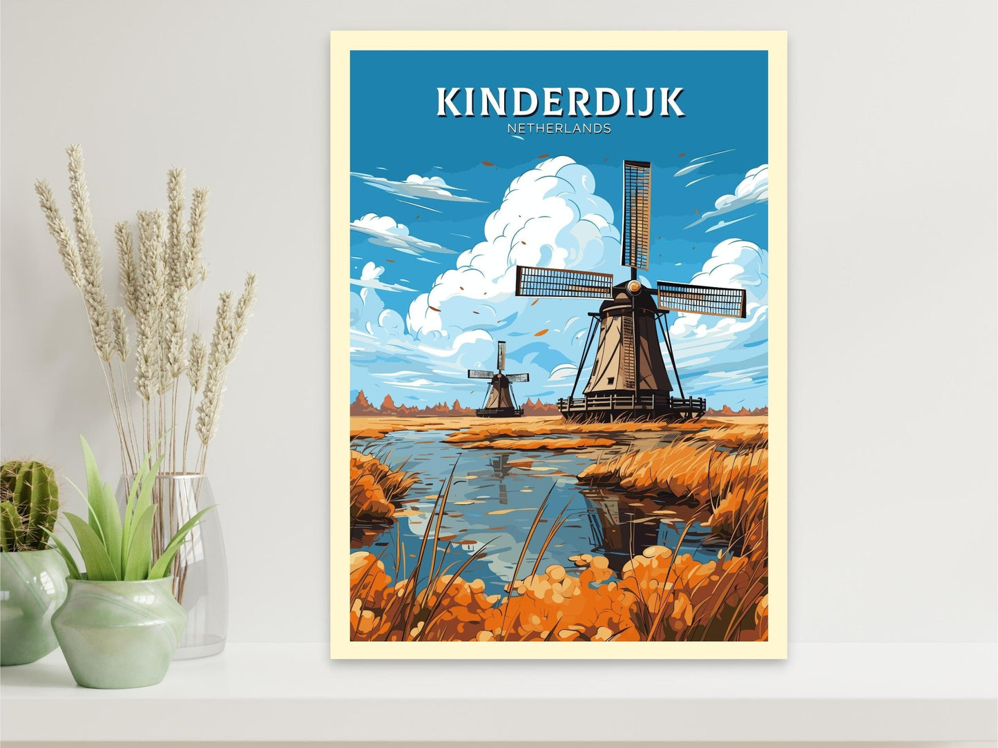 Kinderdijk poster