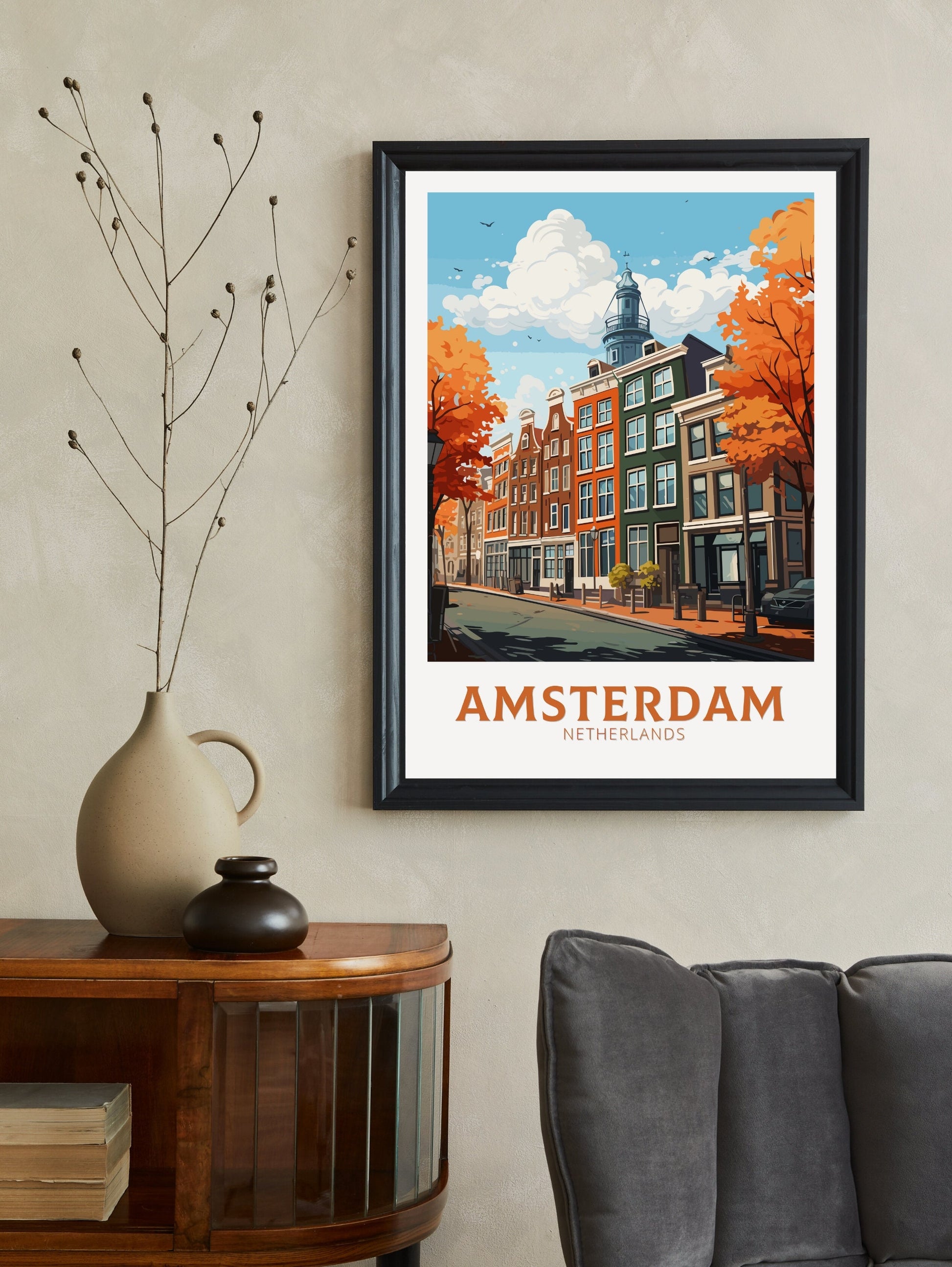 Amsterdam Print, Anne Frank house