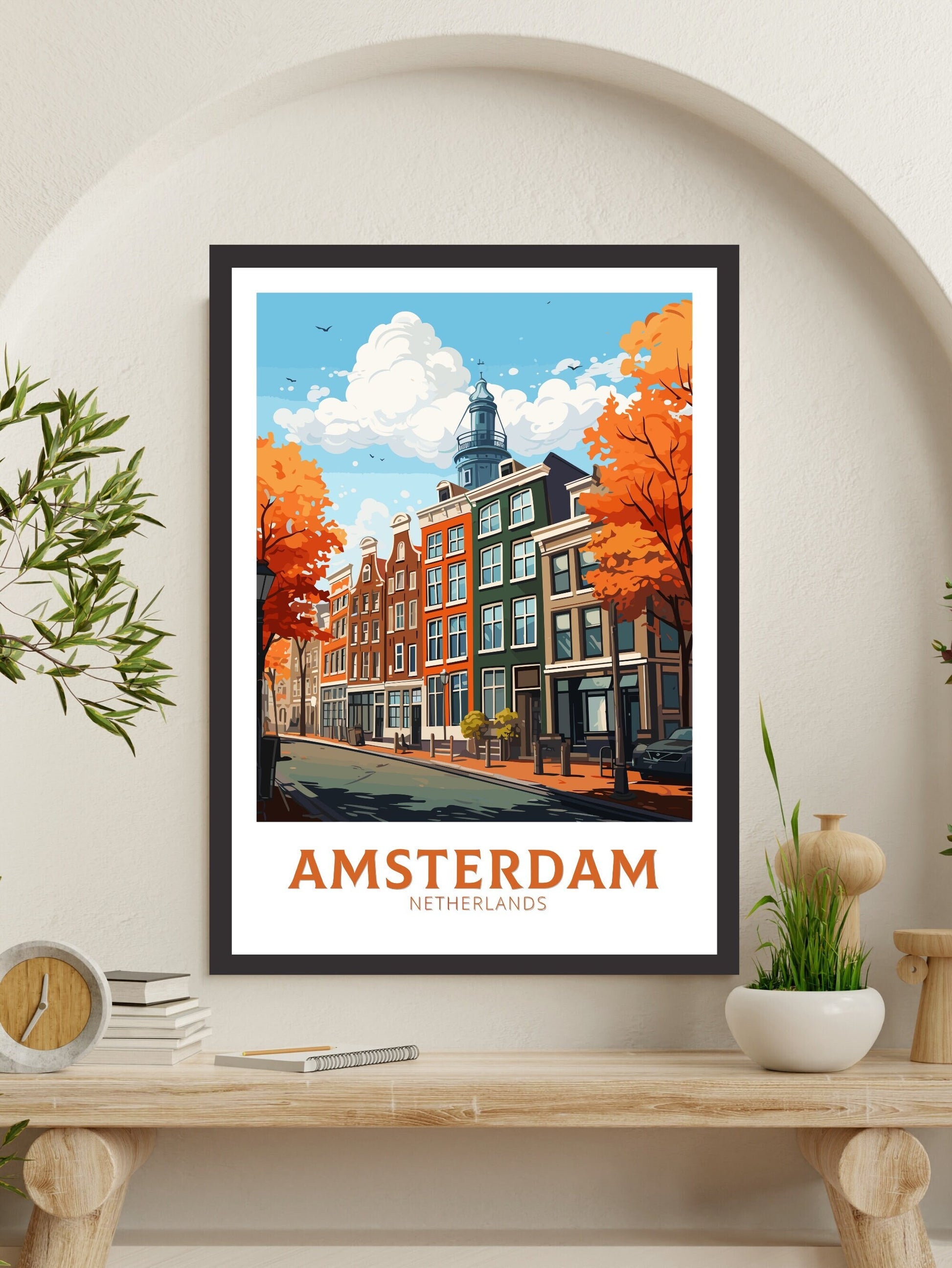 Amsterdam Print, Anne Frank house