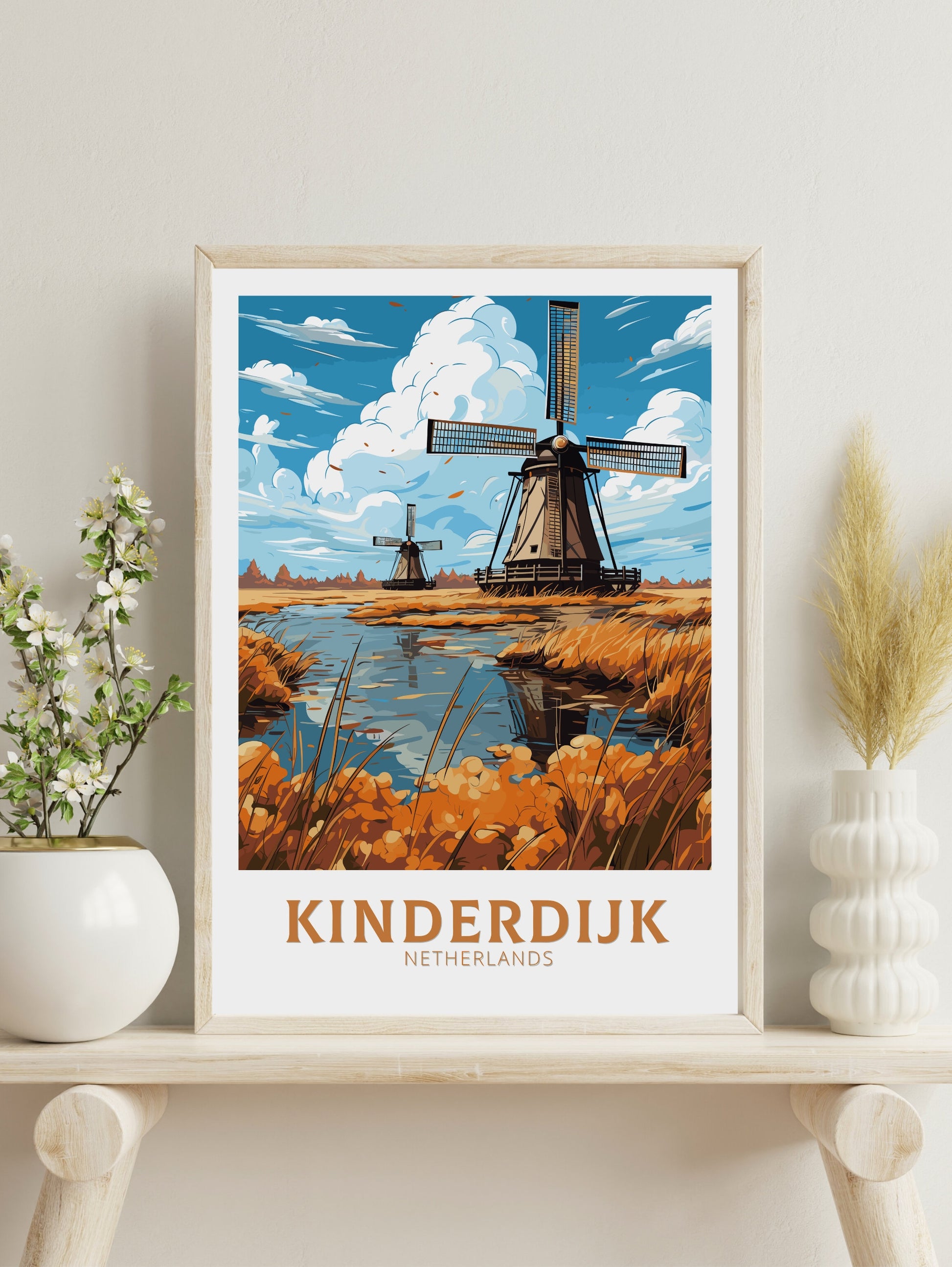 Kinderdijk poster