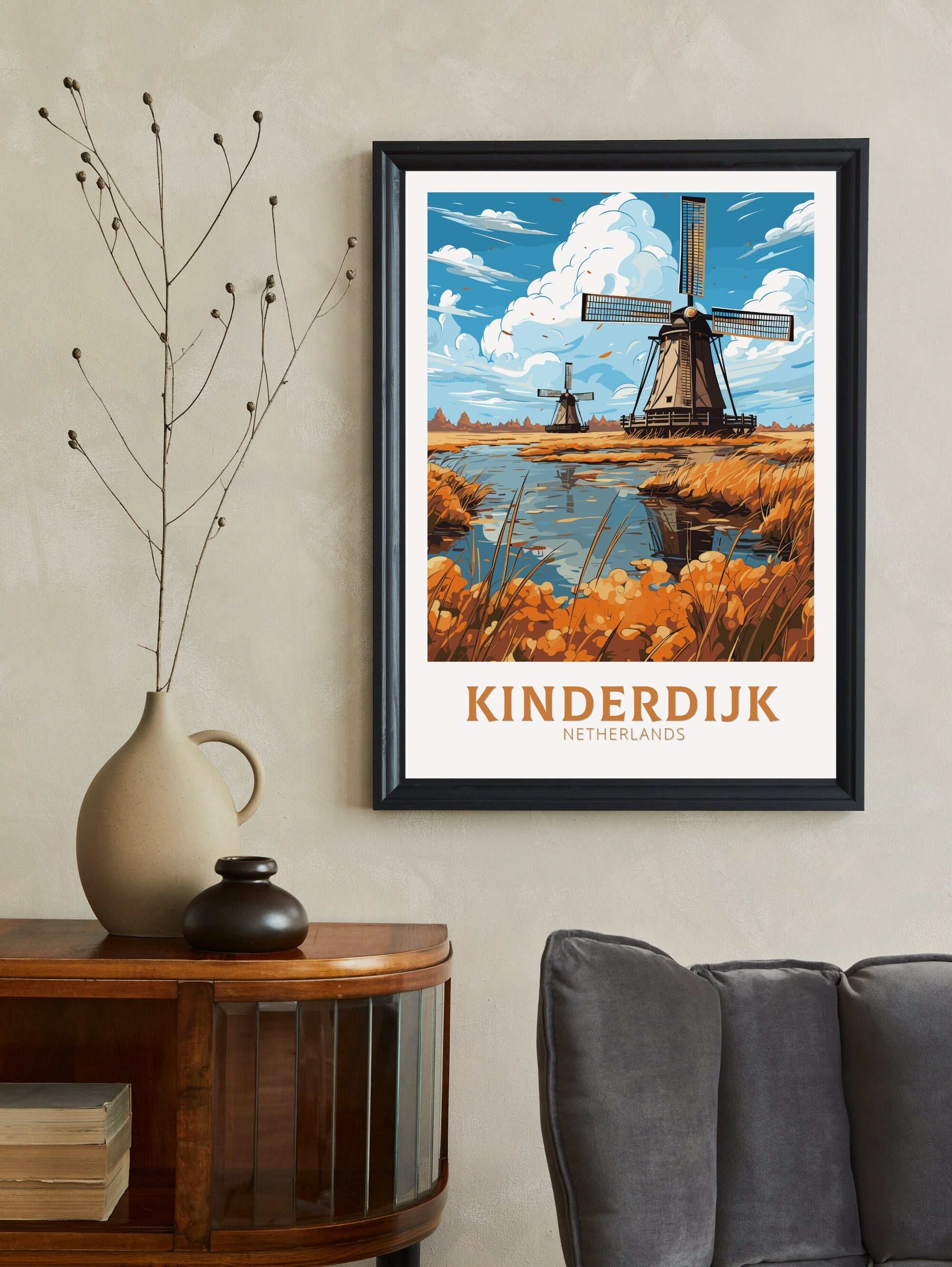 Kinderdijk poster