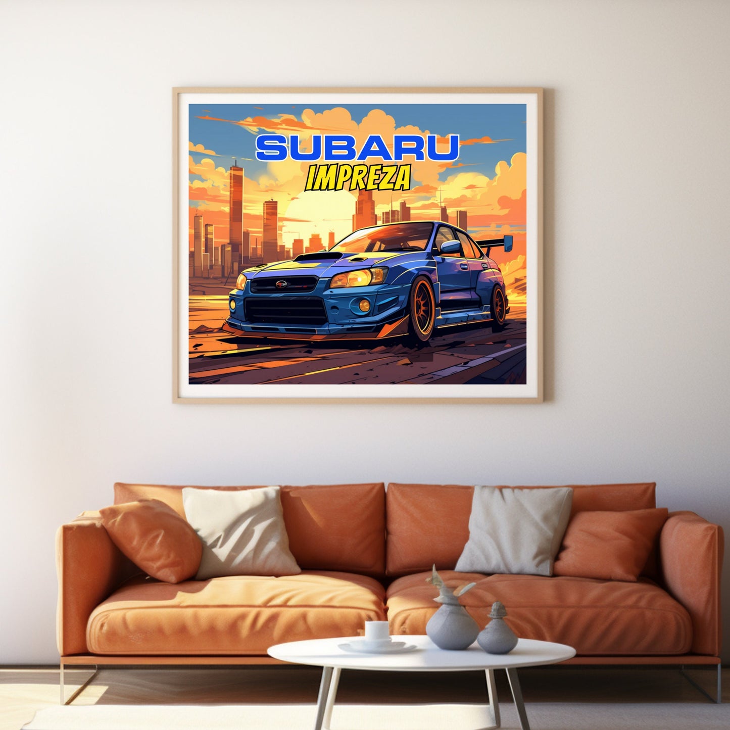 1990s Subaru Impreza Print