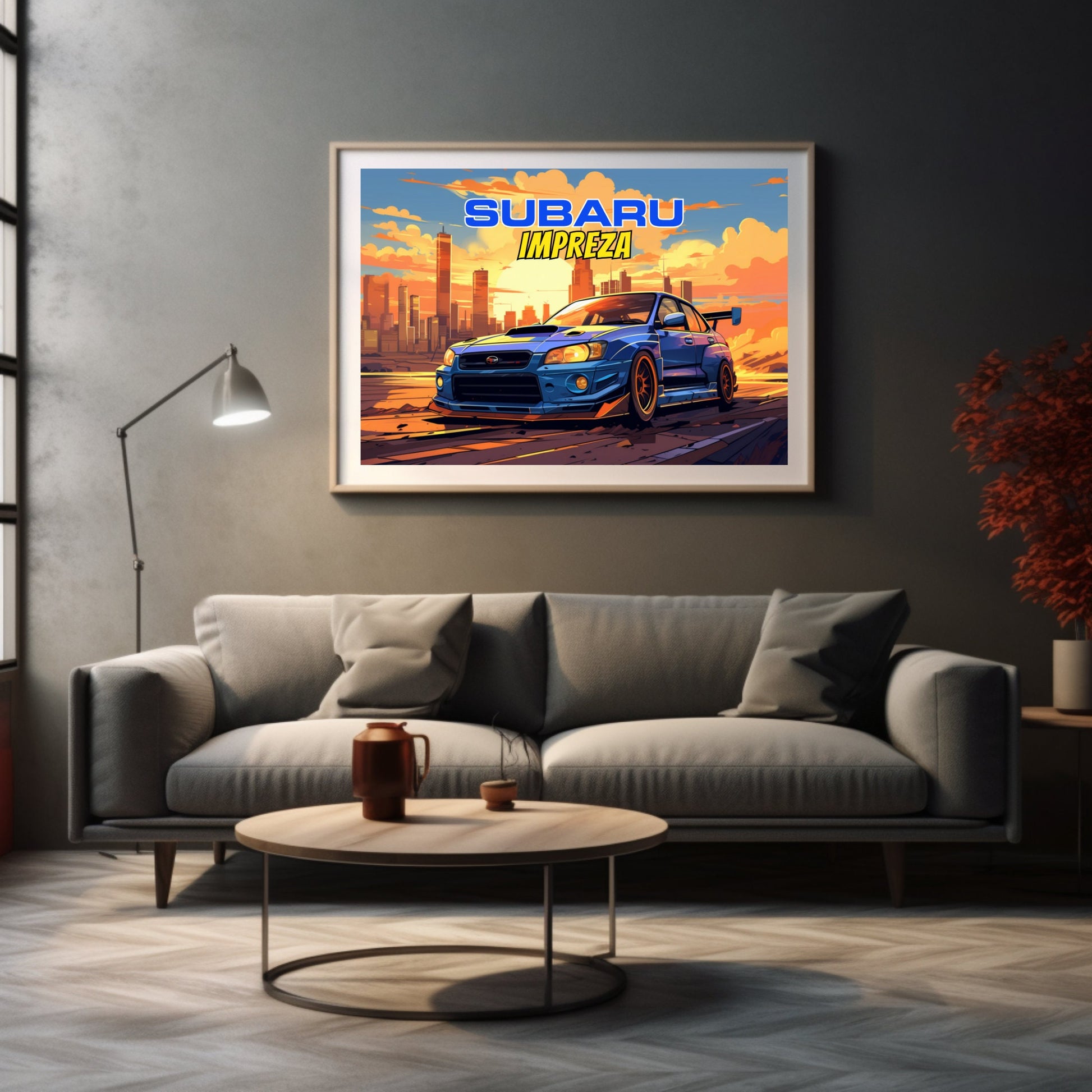 1990s Subaru Impreza Print