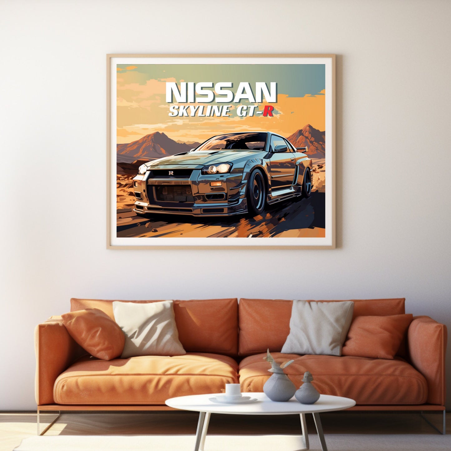 Nissan Skyline GT-R (R34) Print