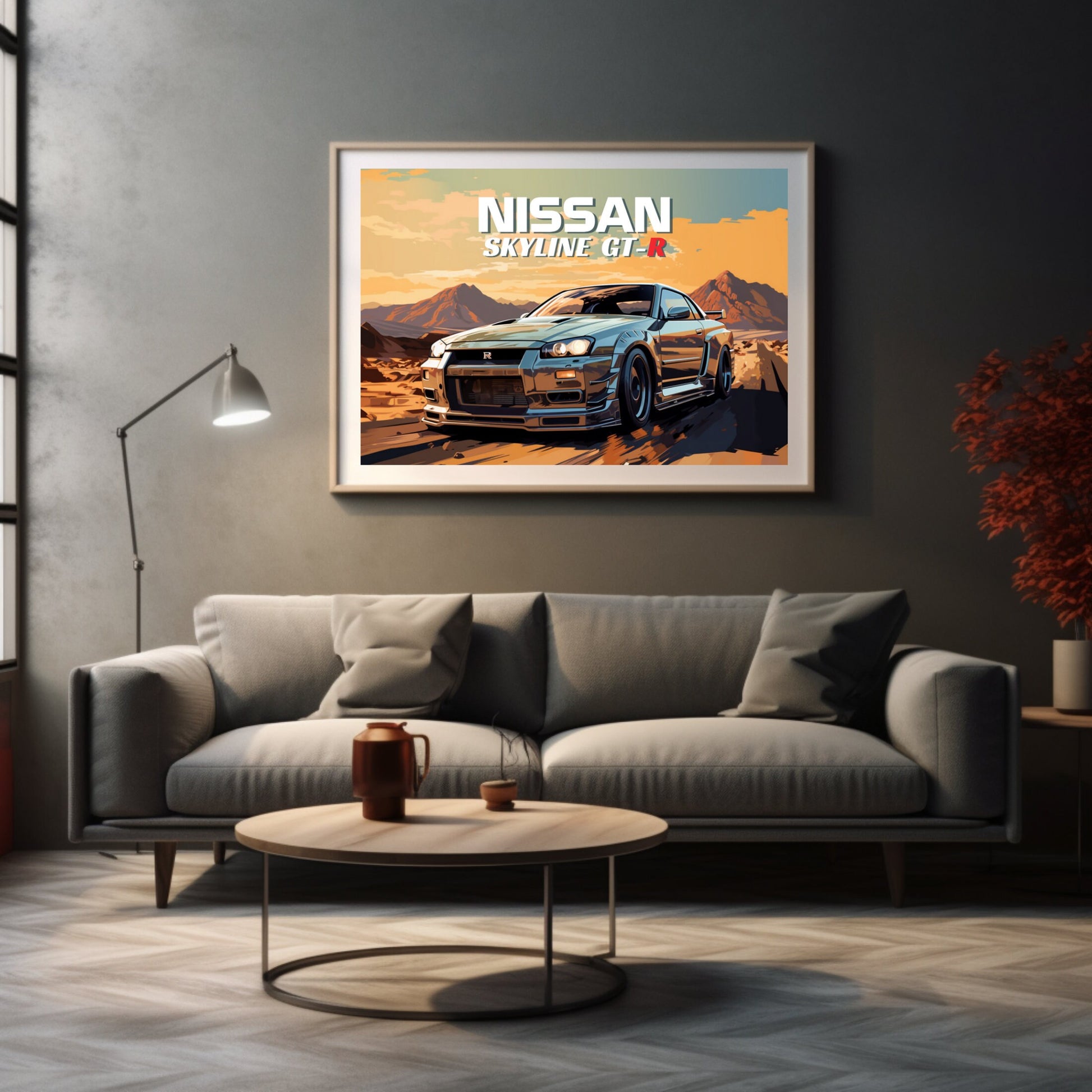 Nissan Skyline GT-R (R34) Print