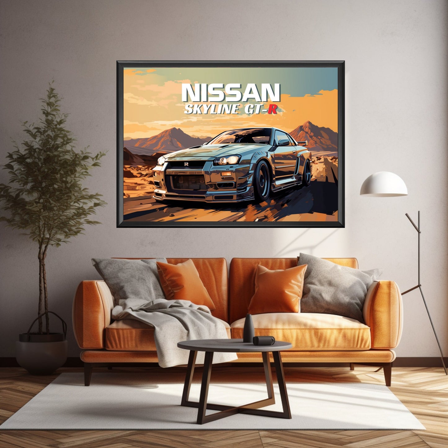 Nissan Skyline GT-R (R34) Print