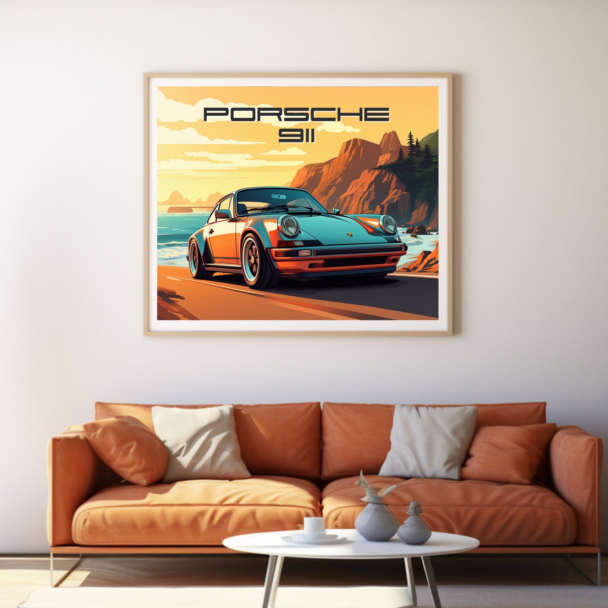 1980s Porsche 911 Print