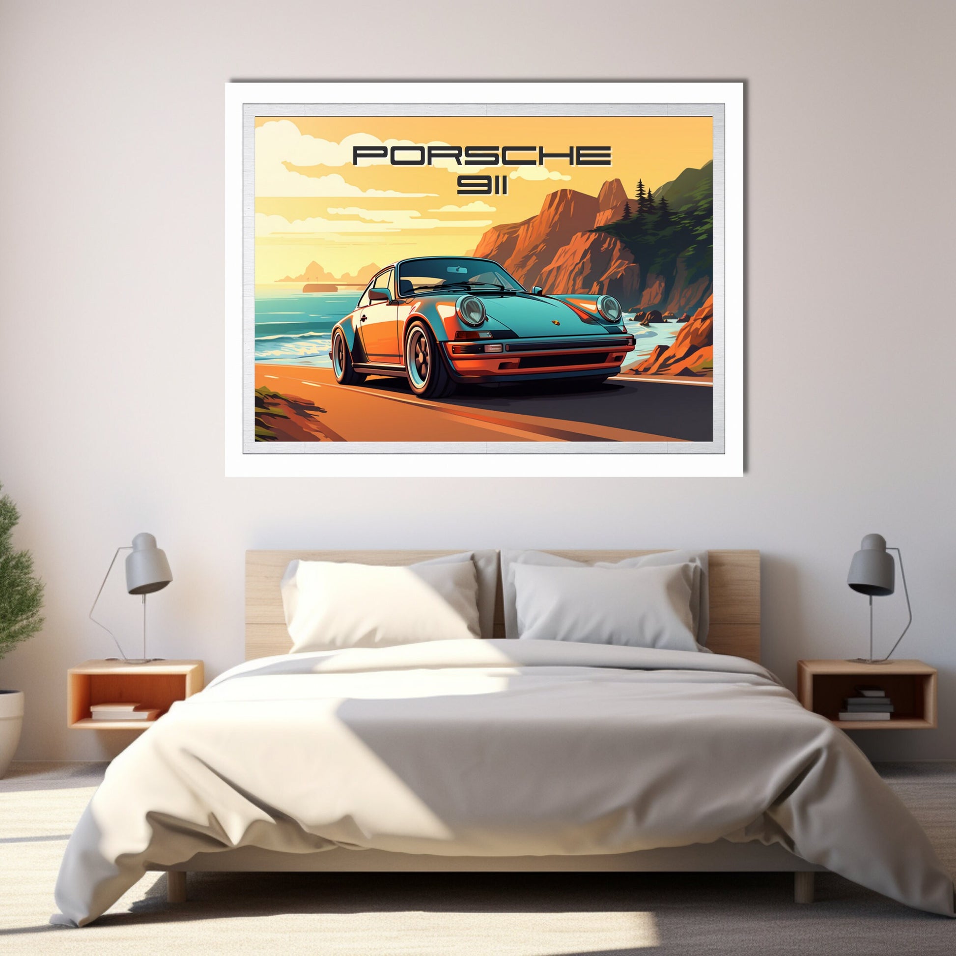 1980s Porsche 911 Print