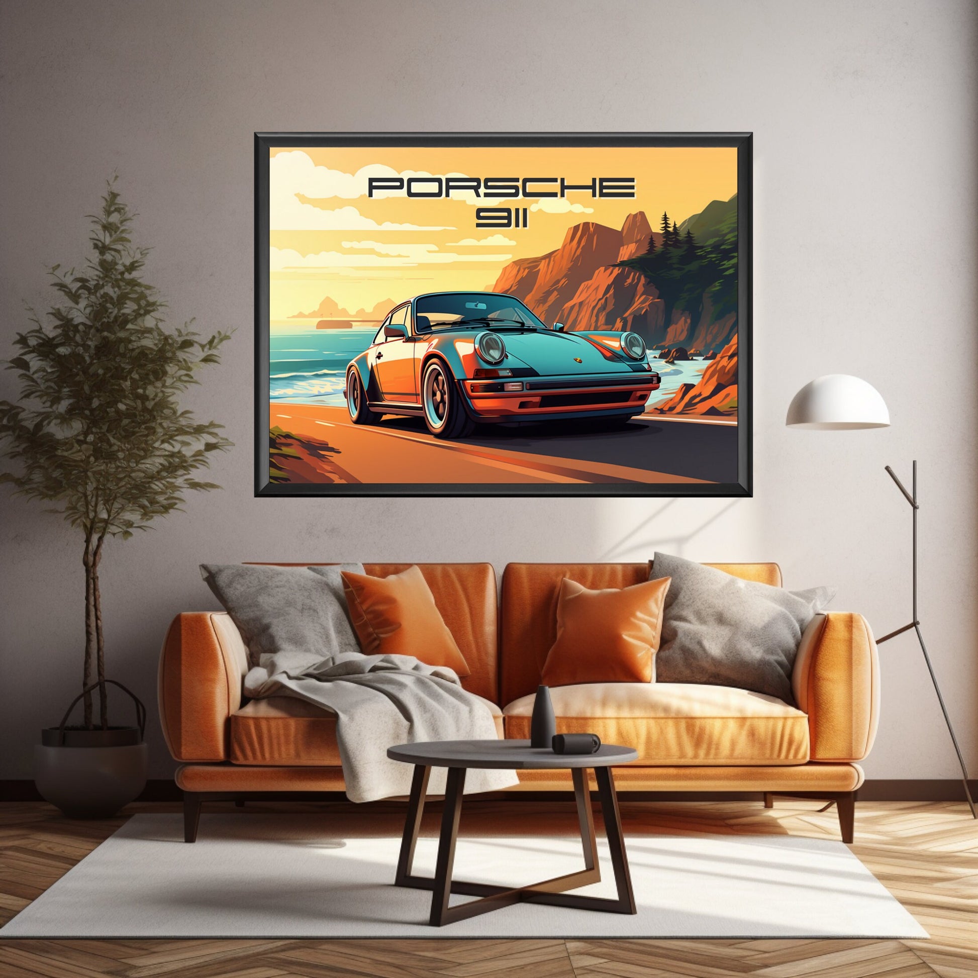 1980s Porsche 911 Print