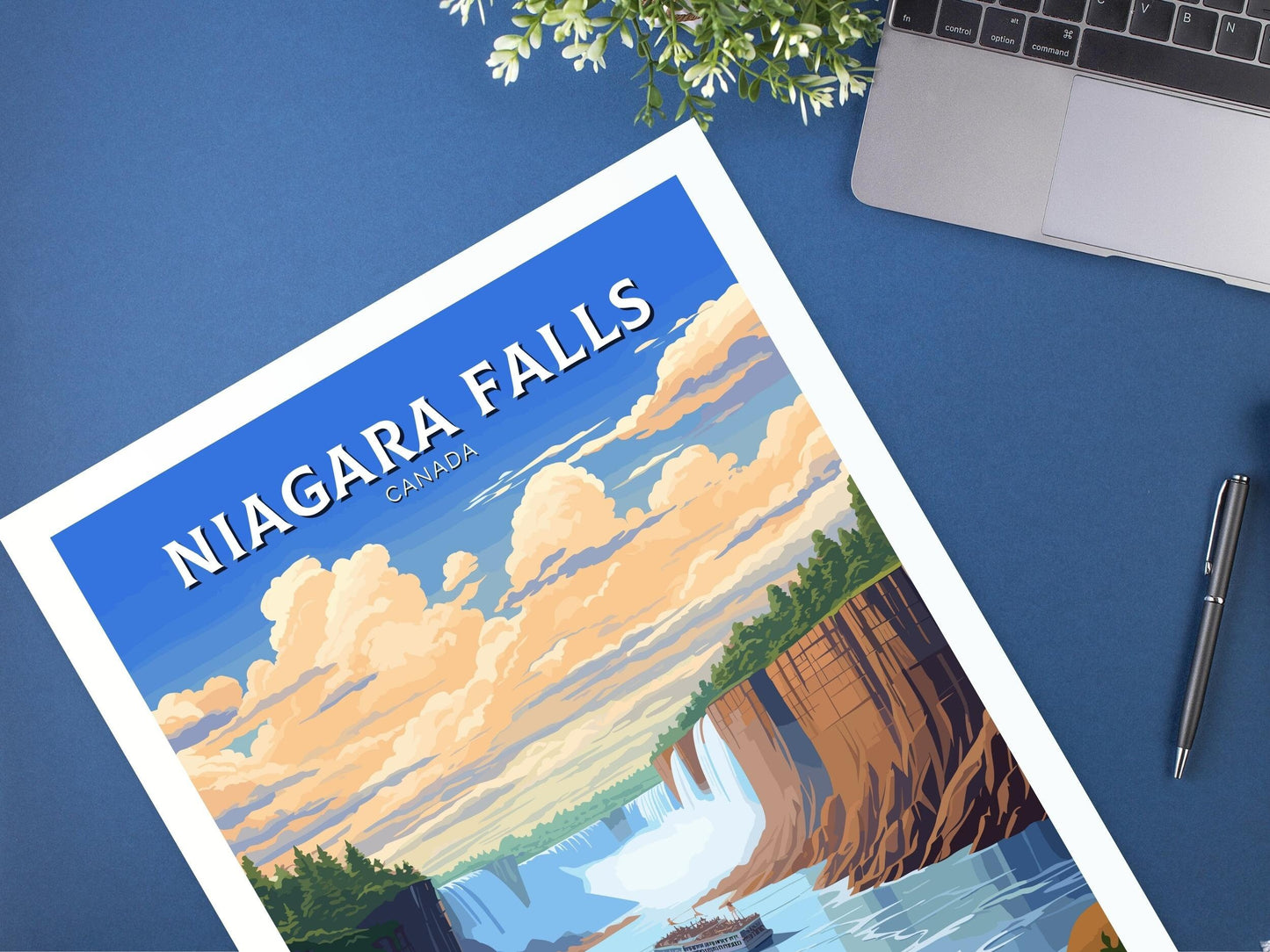 Niagara falls poster