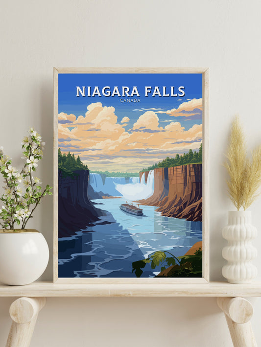 Niagara falls poster