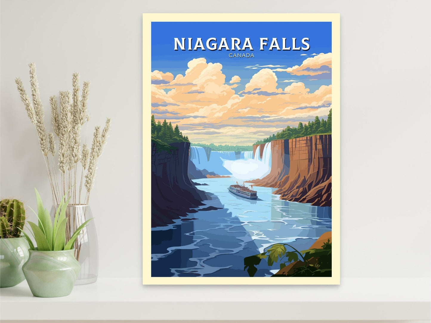 Niagara falls poster