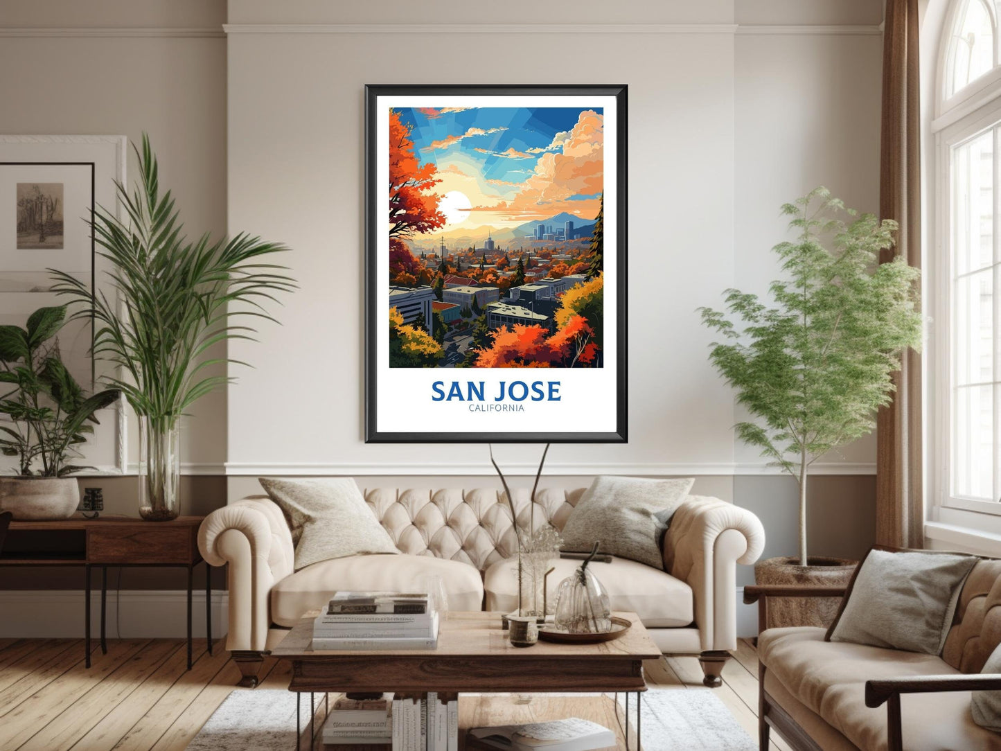 San Jose California print