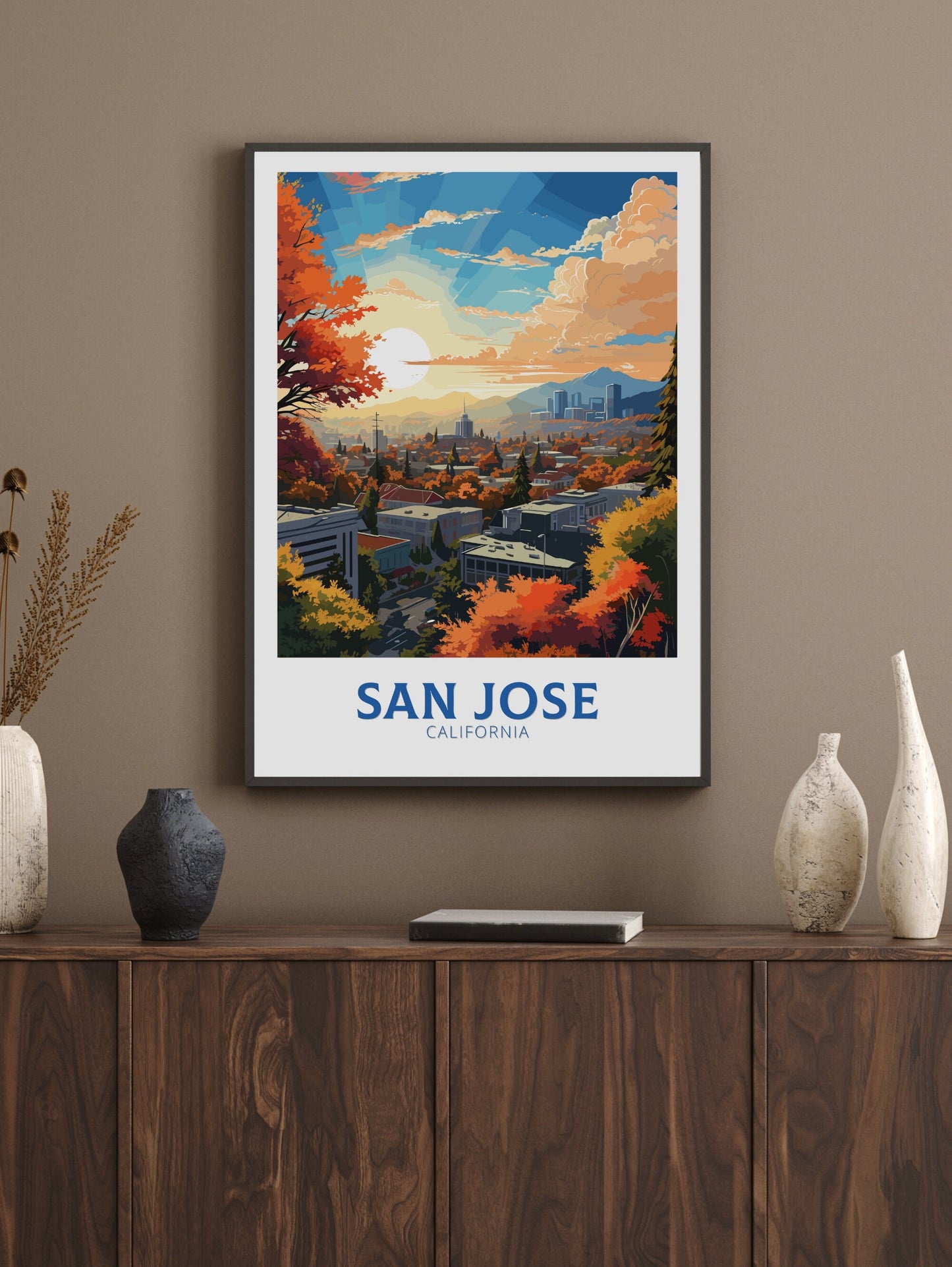 San Jose California print