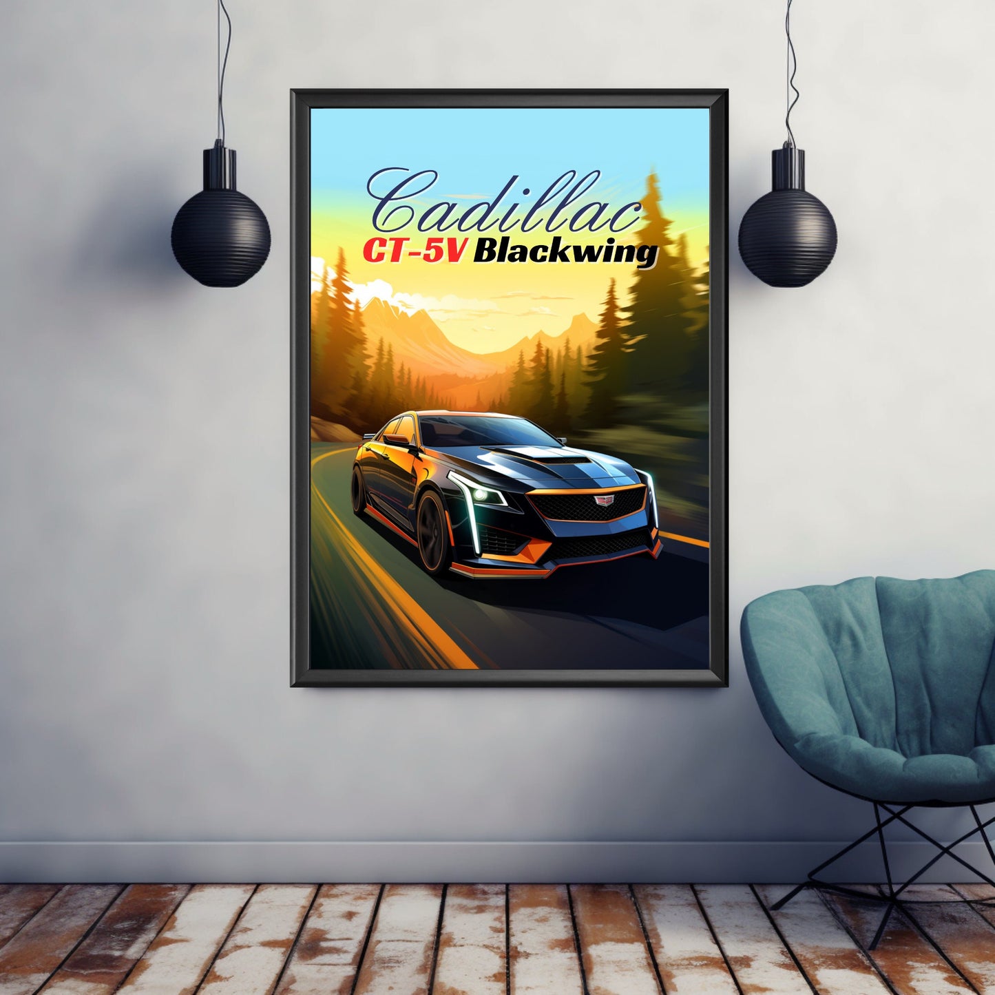 Cadillac CT-5V Blackwing Print