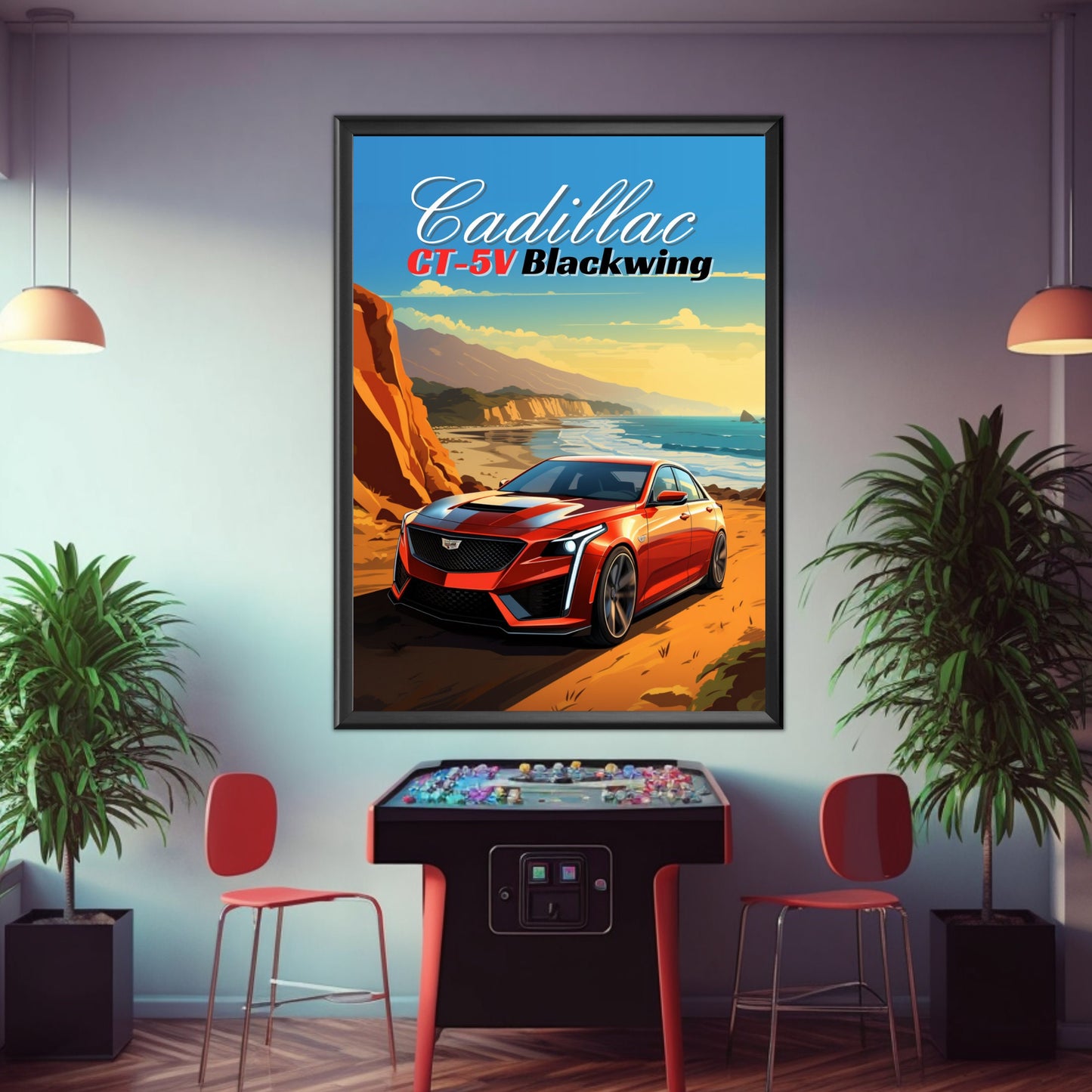 Cadillac CT-5V Poster