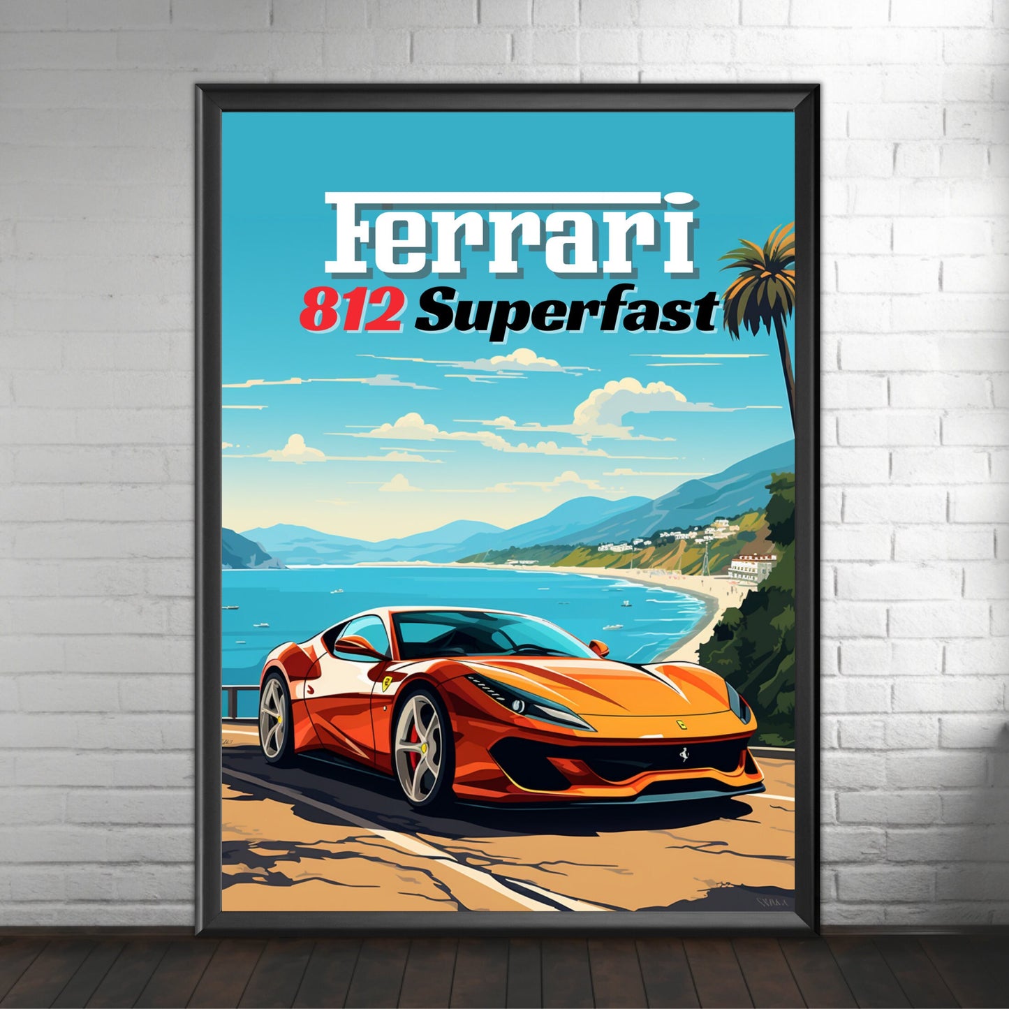 Ferrari 812 Superfast Print