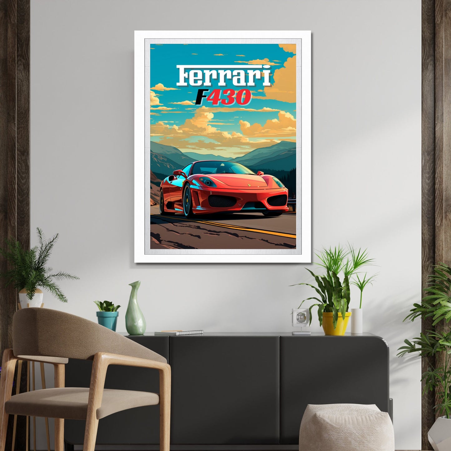 Ferrari F430 Car Print