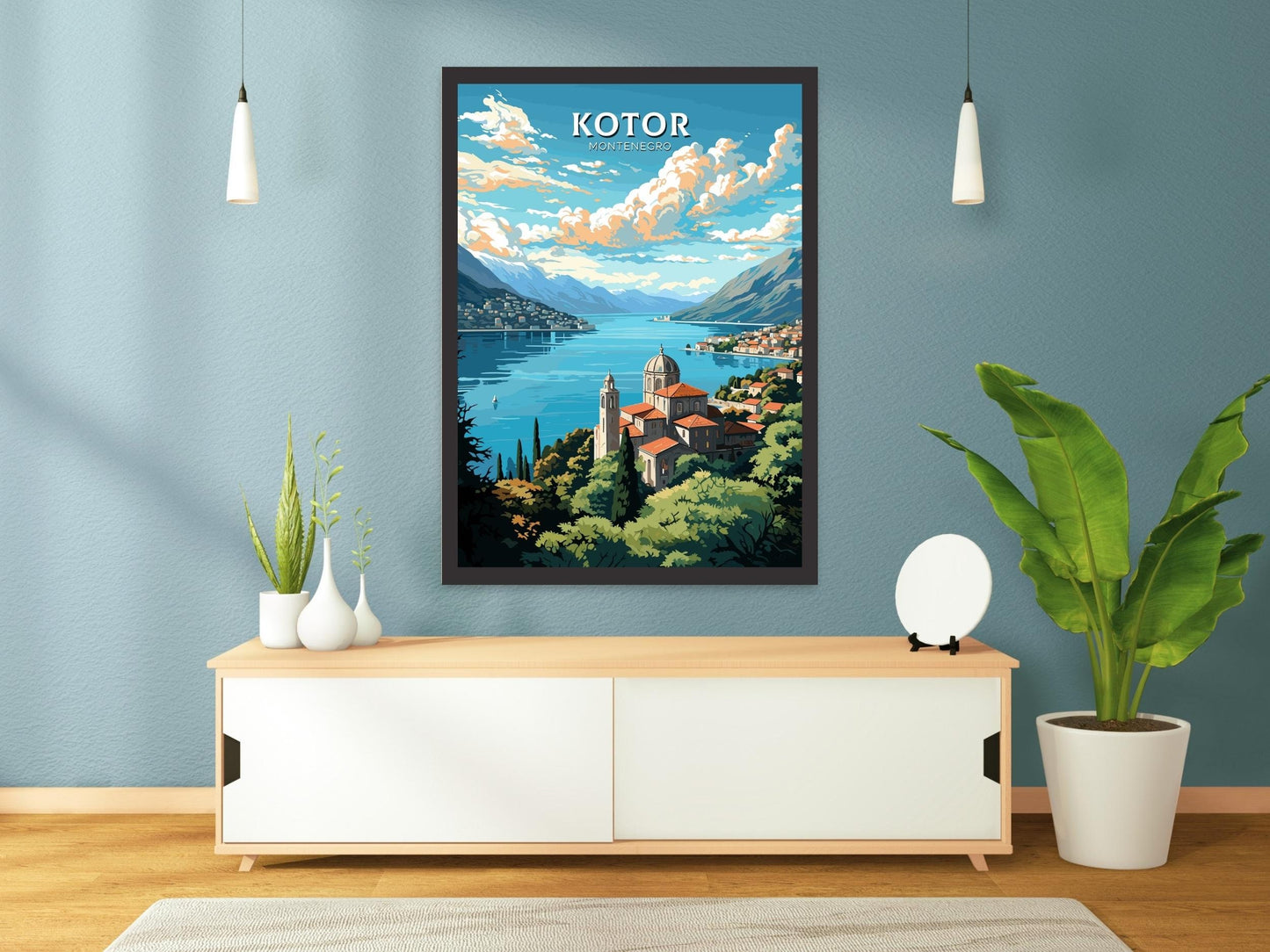 Kotor Poster | Kotor Travel Print | Travel Gifts | Montenegro Print | Kotor Wall Art | Housewarming Gift | Kotor Montenegro ID 725