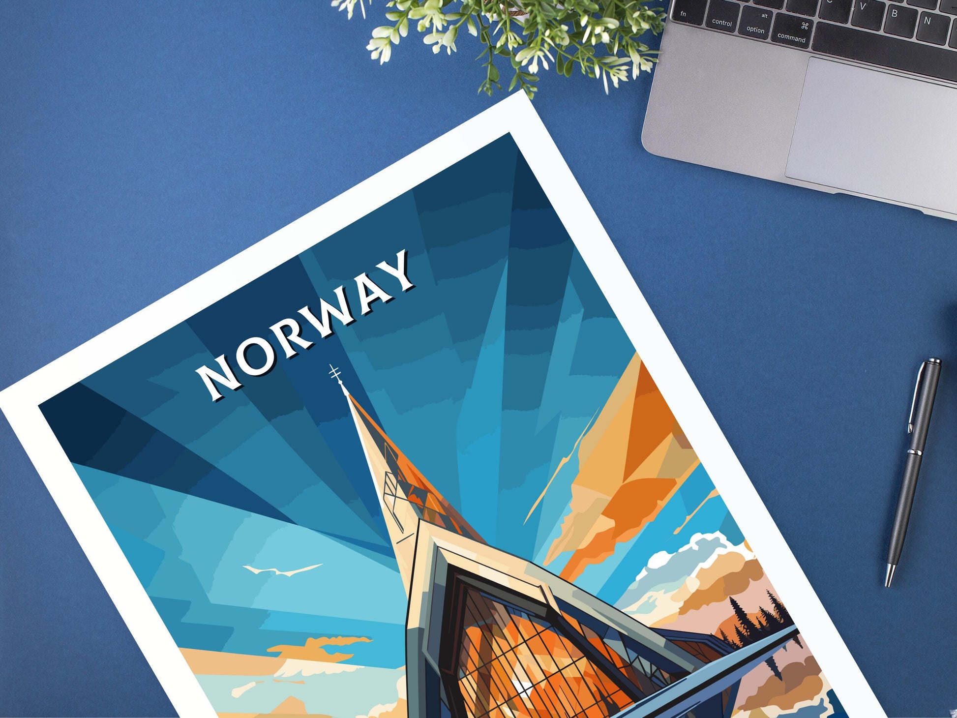 Norway Poster | Norway Travel Print| Norway Wall Art | Norway Print | Norway Travel Poster | Norway Fjords | Northern Lights Poster ID 743