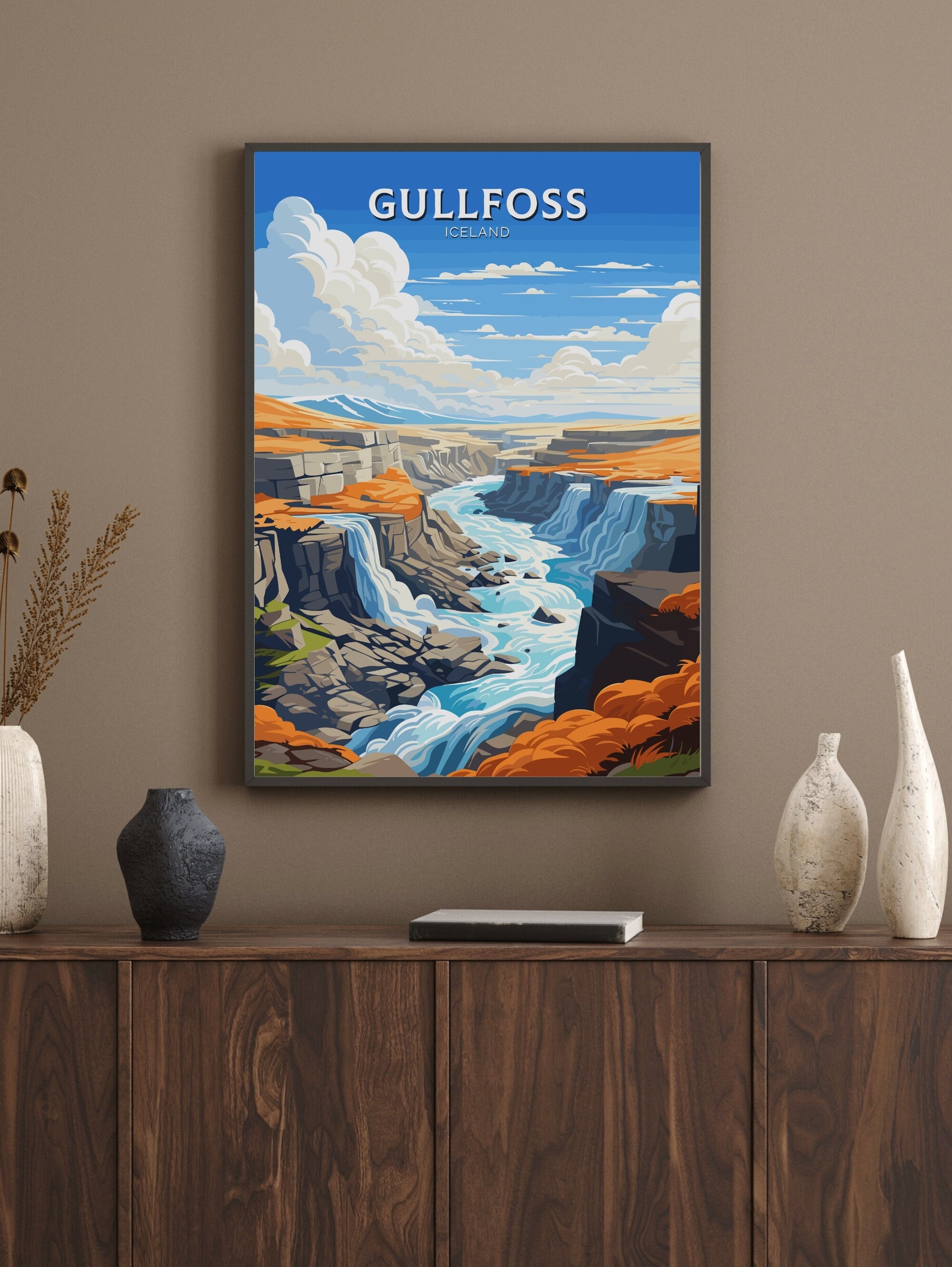 Gullfoss print