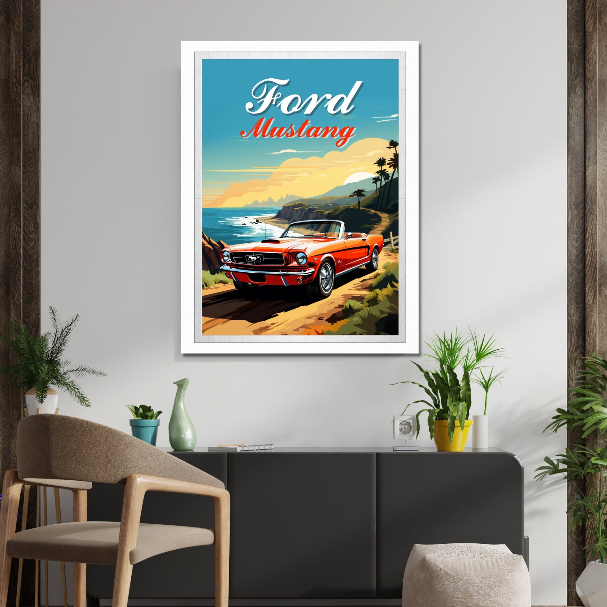 Ford Mustang 1965 Print