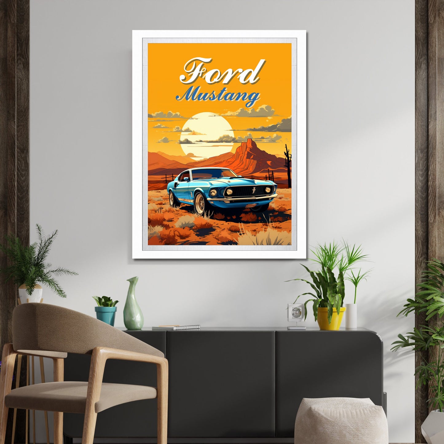 Ford Mustang 1969 Print