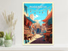 Marrakesh Spice market poster