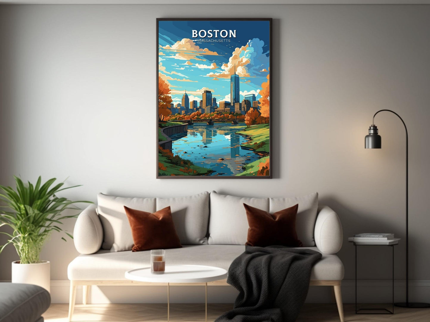 Boston print