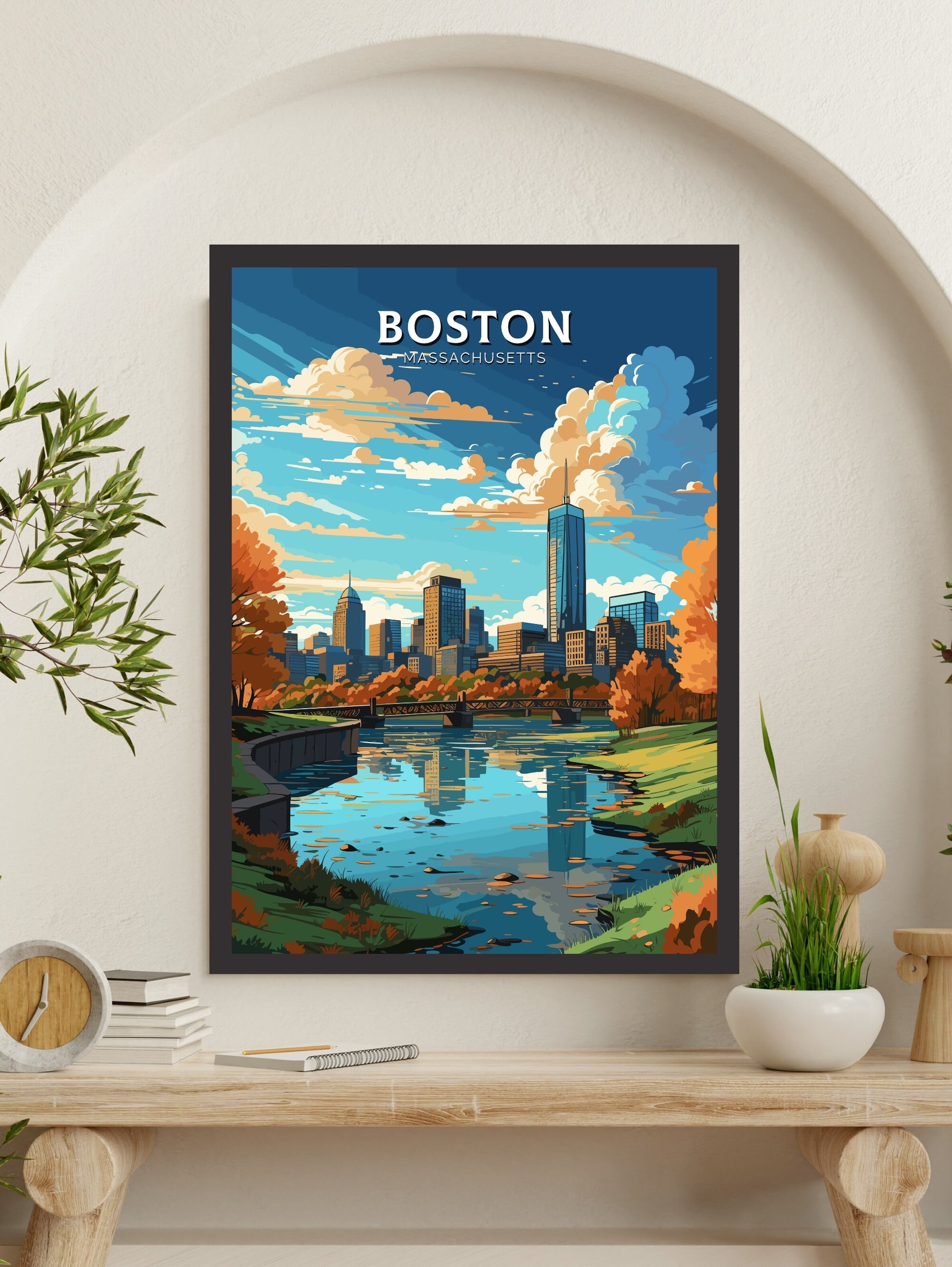 Boston print