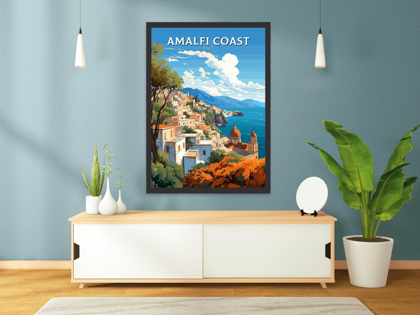 Amalfi coast poster