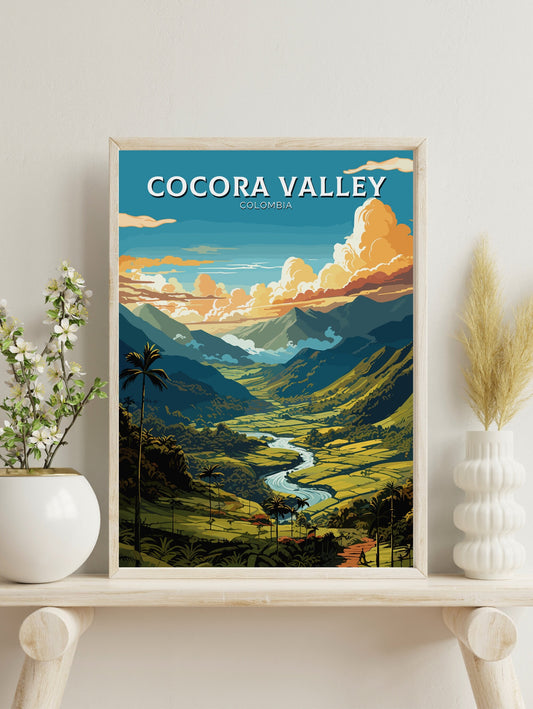 Cocora Valley Poster