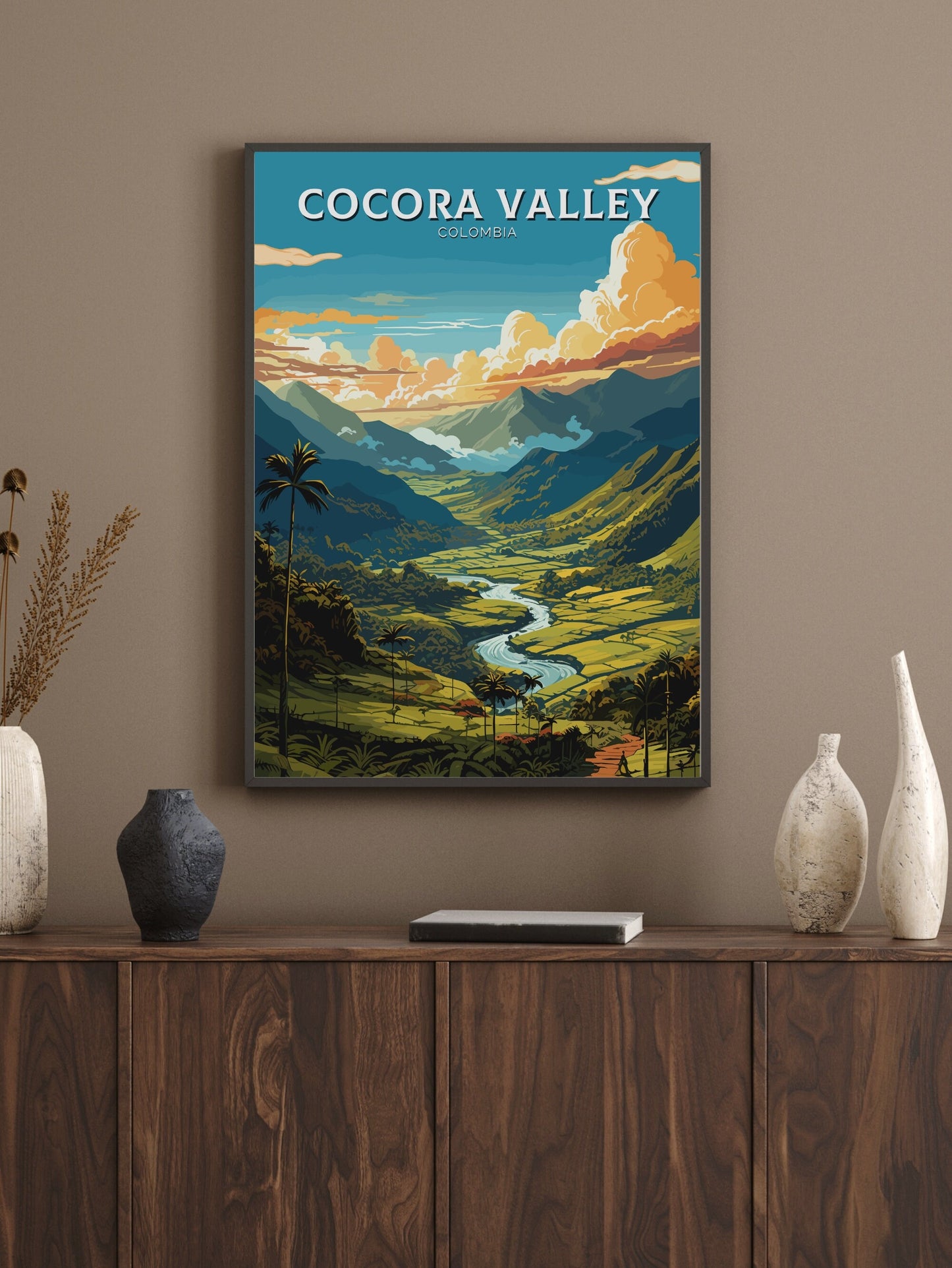 Cocora Valley Print