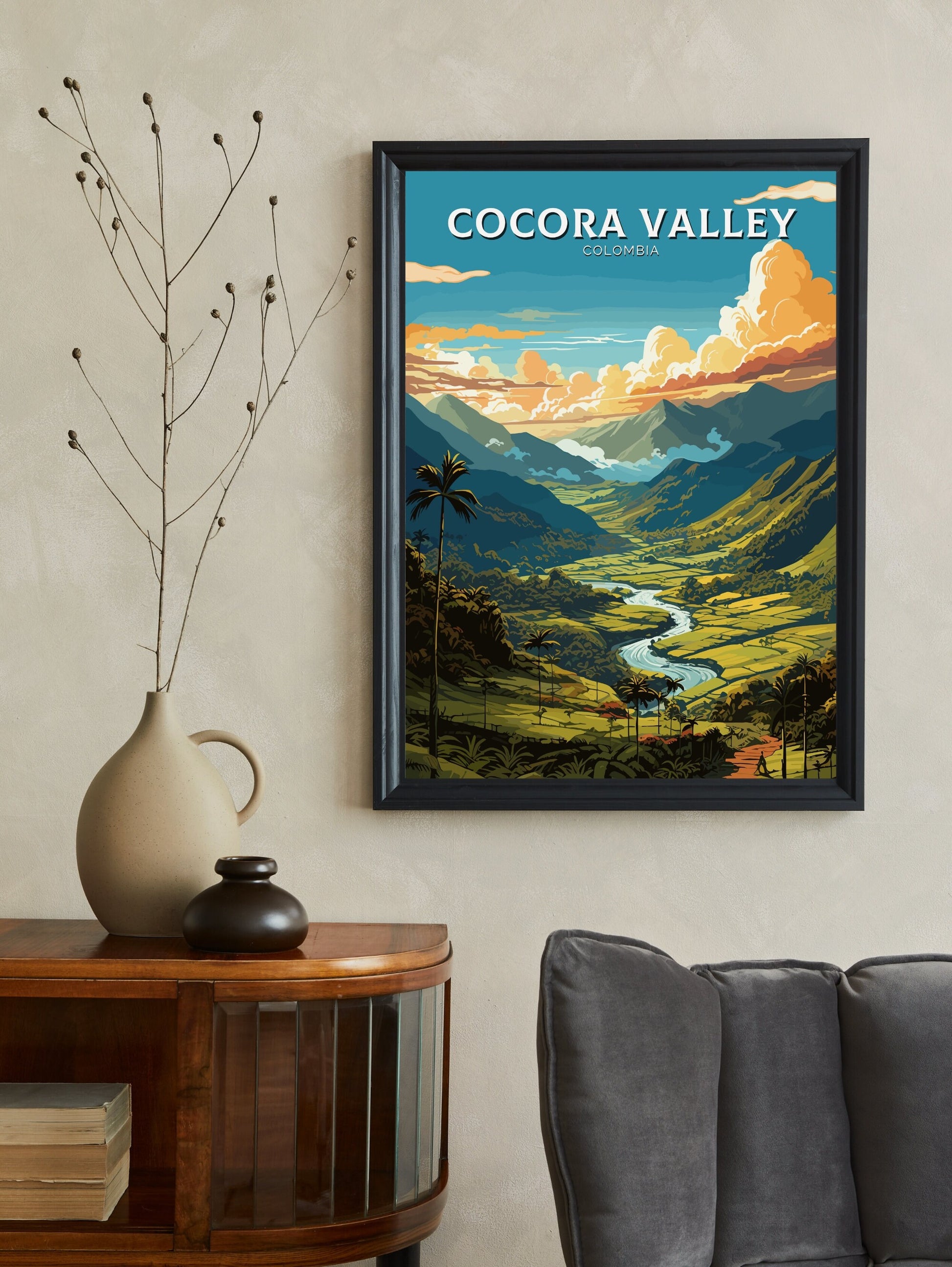 Cocora Valley Print