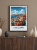 San Juan Print | San Juan Puerto Rico | San Juan Travel Poster | San Juan Wall Art | Housewarming Gift | Puerto Rico Poster | ID 783