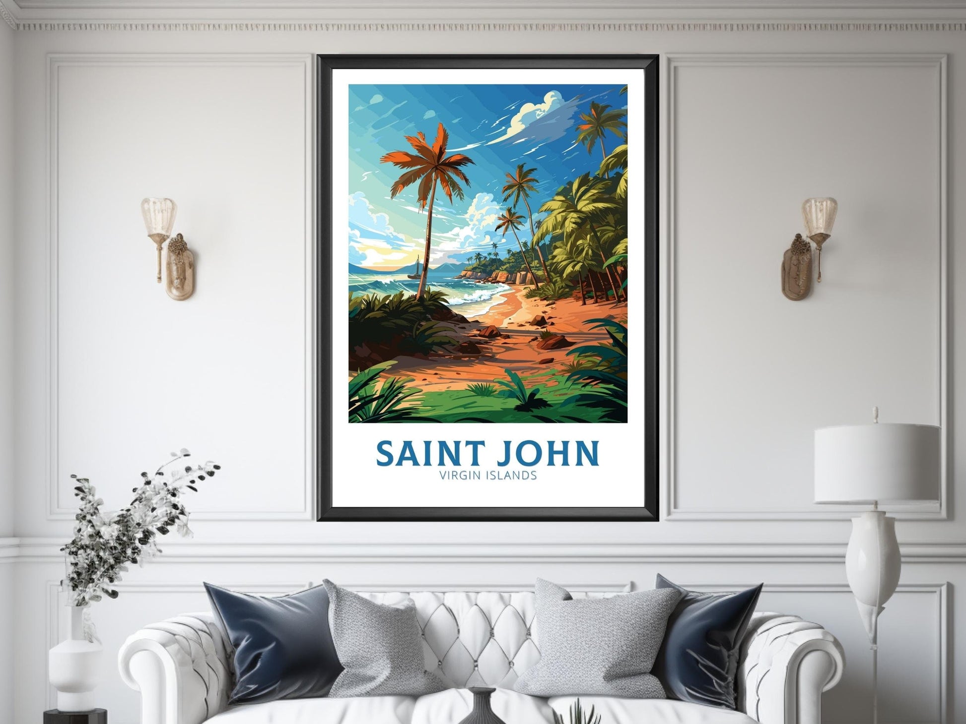 Saint John Island Print