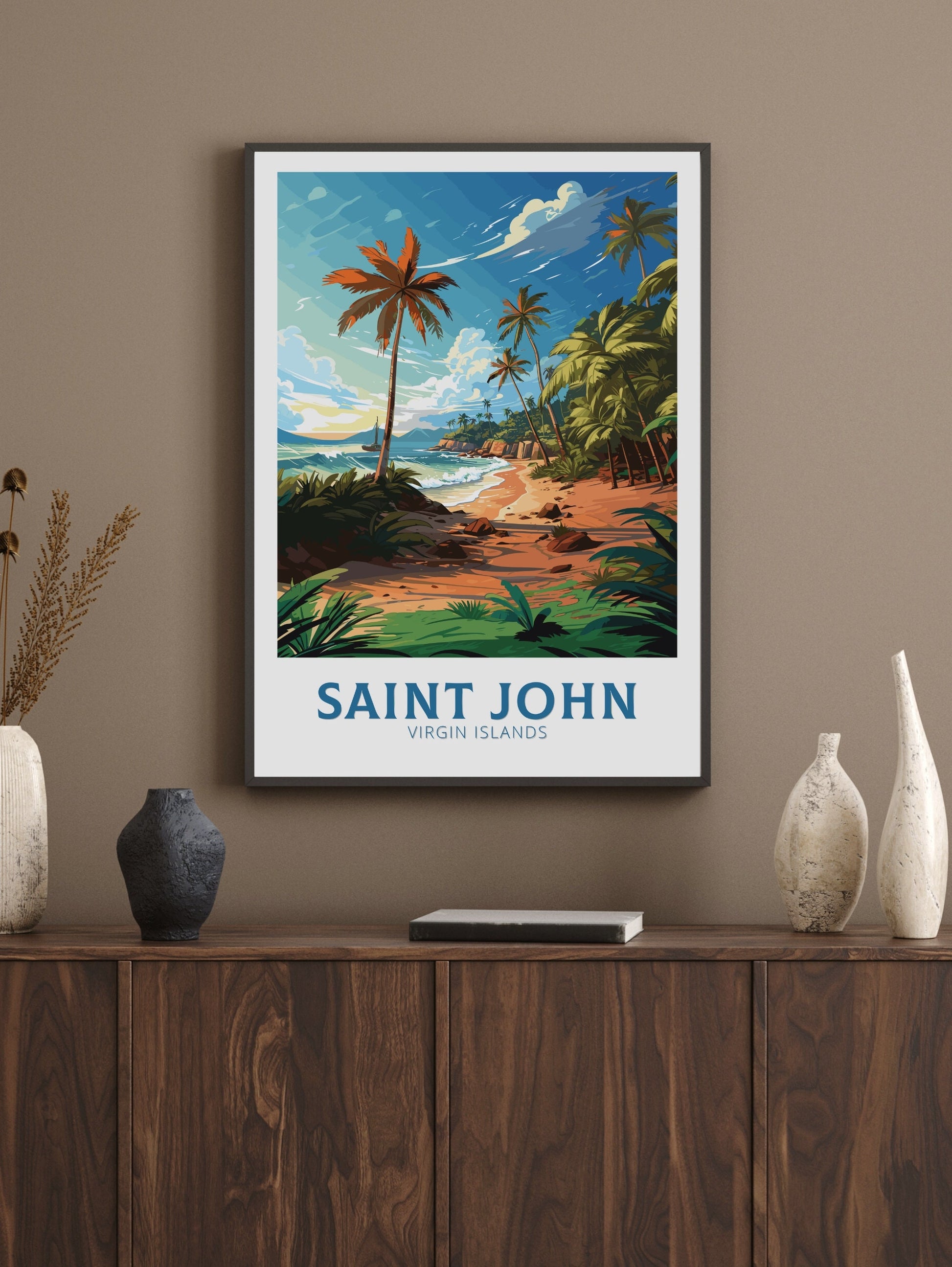 Saint John Island Print