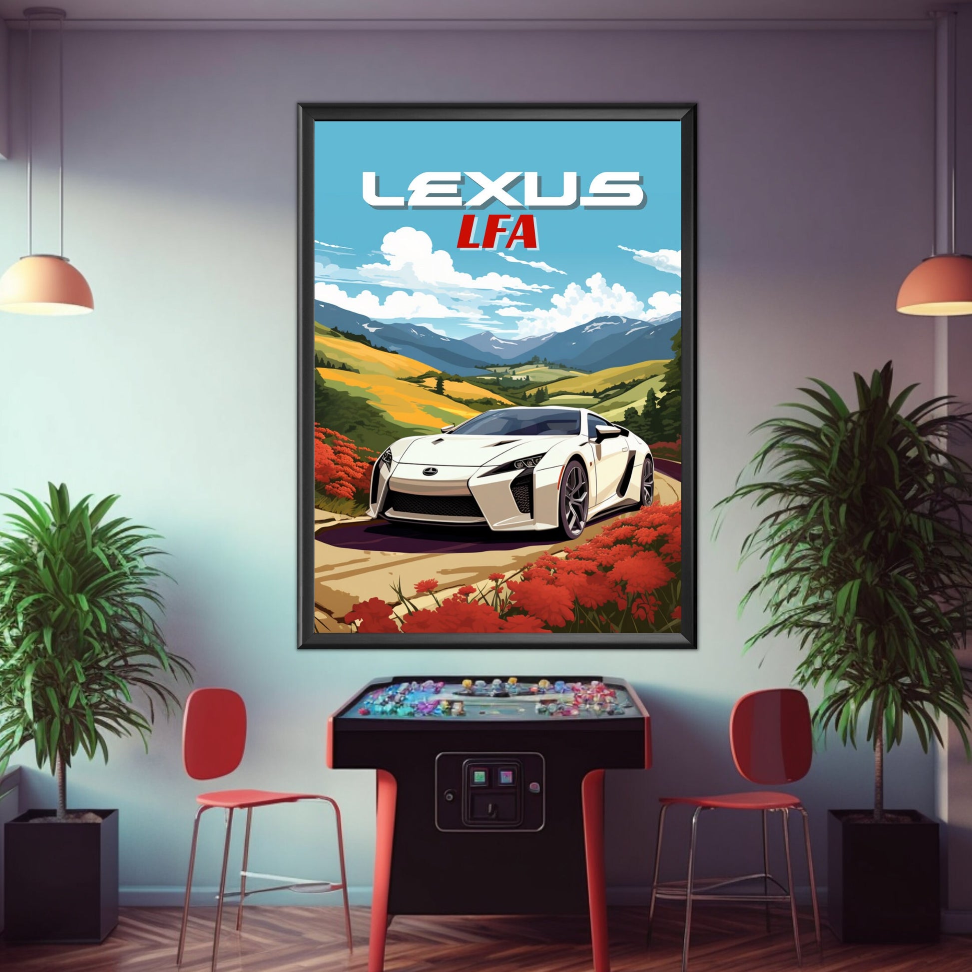 Lexus LFA Poster