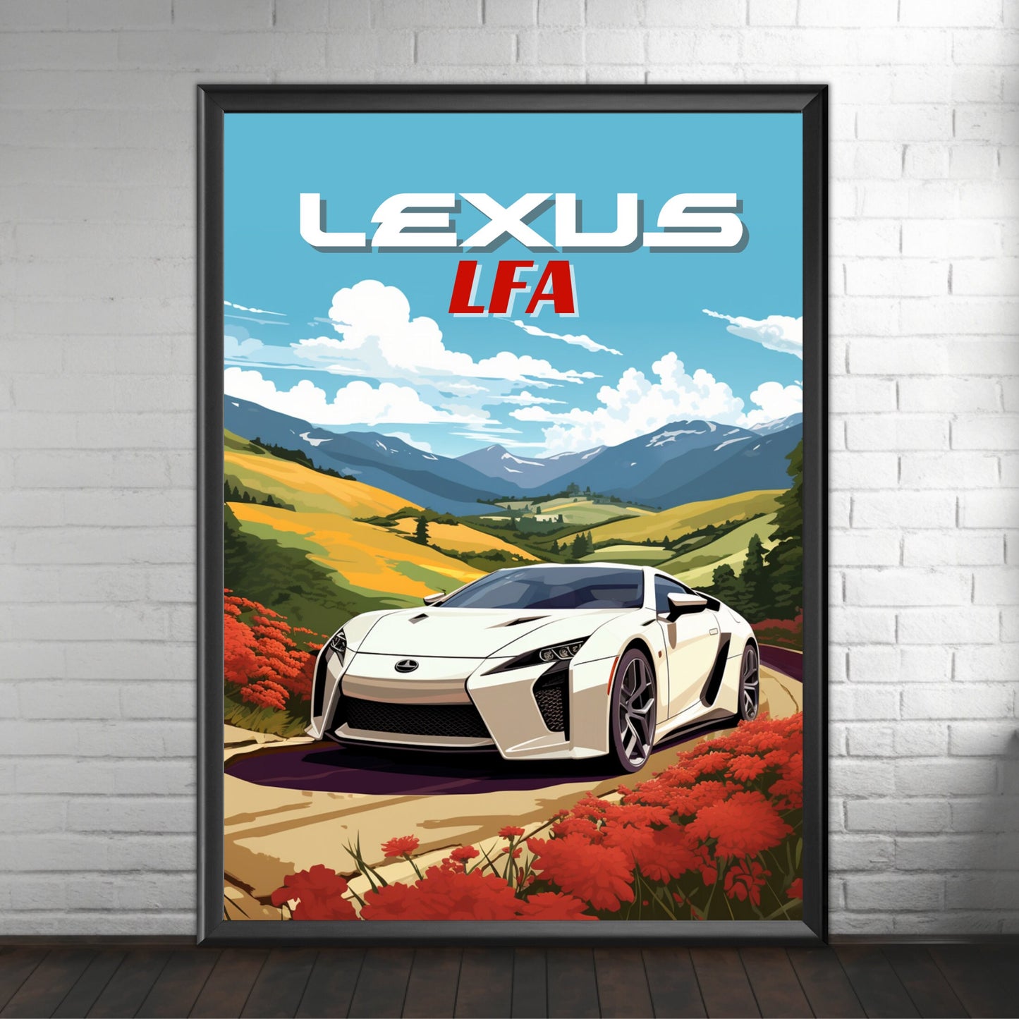 Lexus LFA Poster