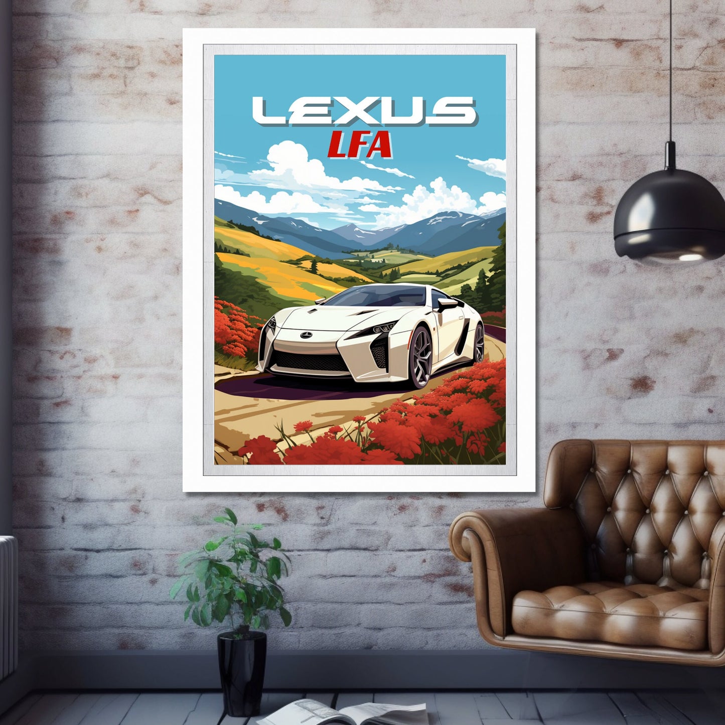 Lexus LFA Poster