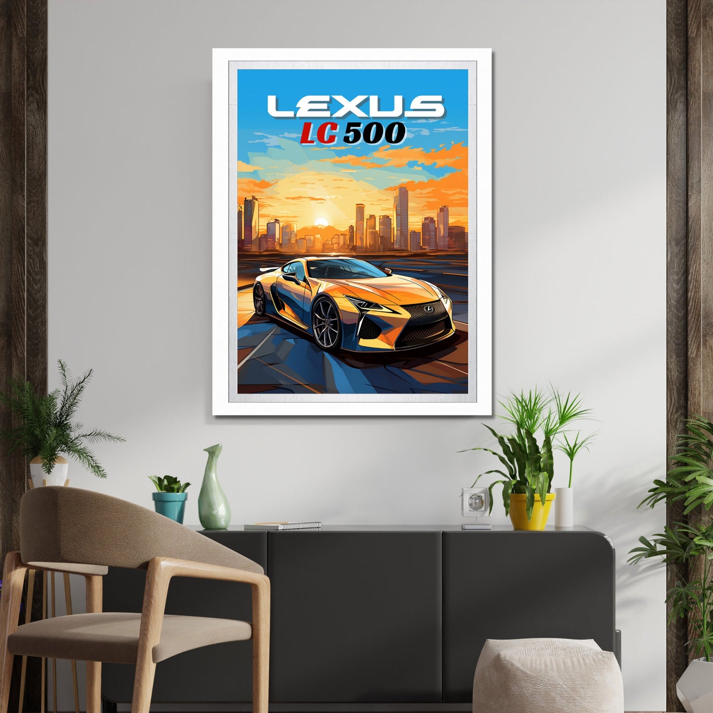 Lexus LC 500 Poster