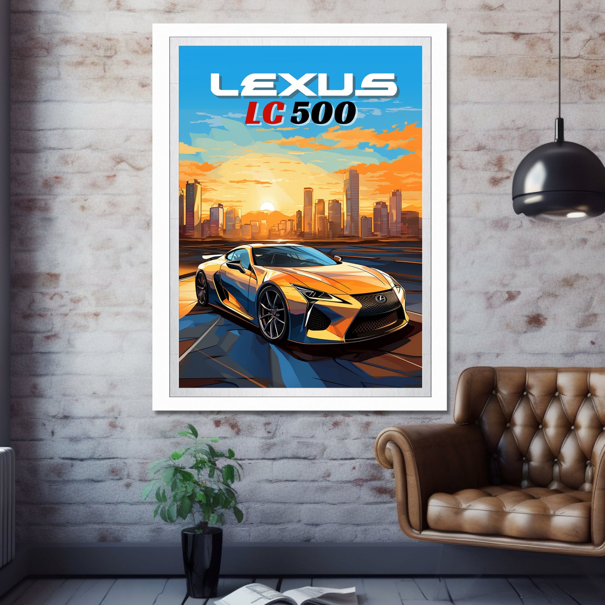 Lexus LC 500 Poster