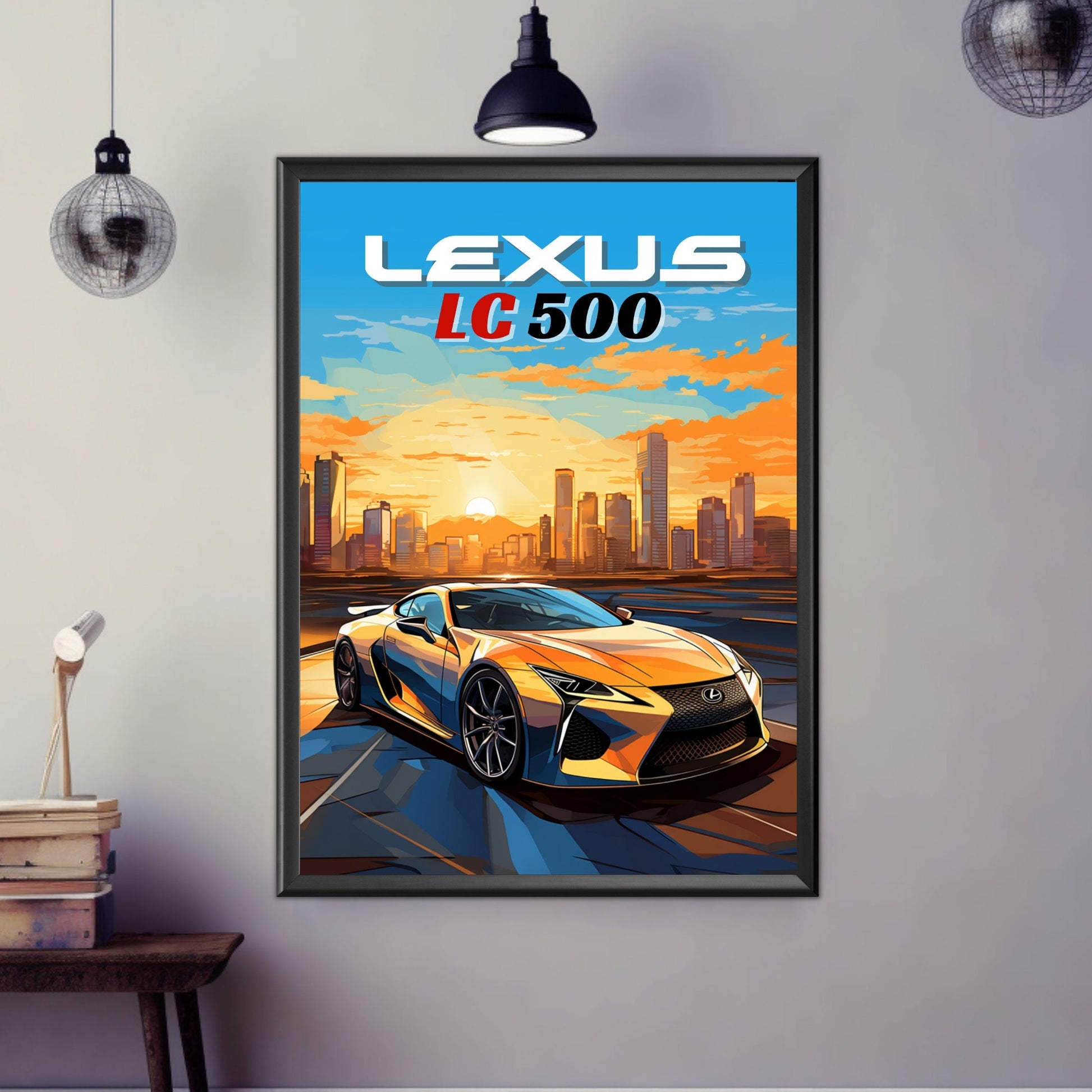 Lexus LC 500 Poster