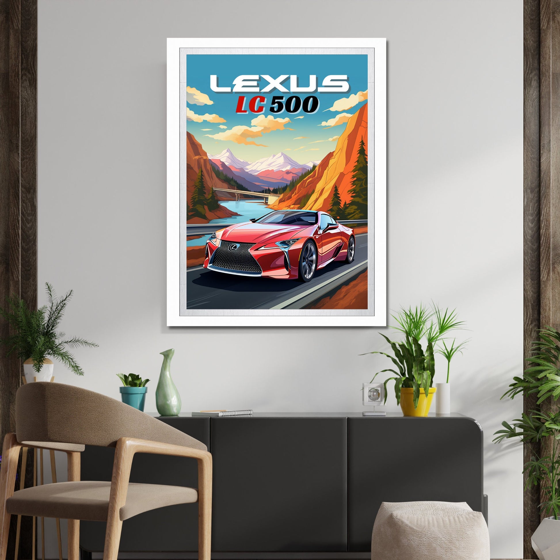 Lexus LC 500 Print